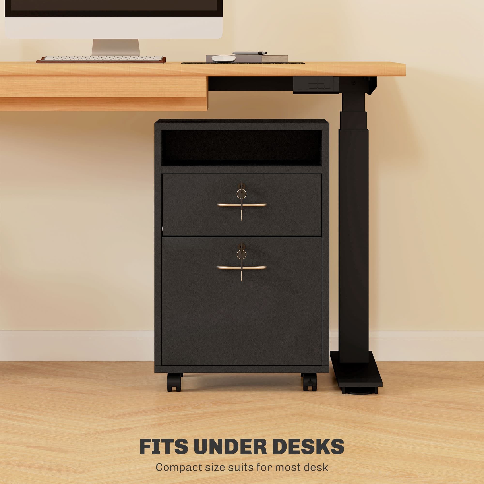 Secure Mobile Filing Cabinet for Effortless Office Organisation - image 2