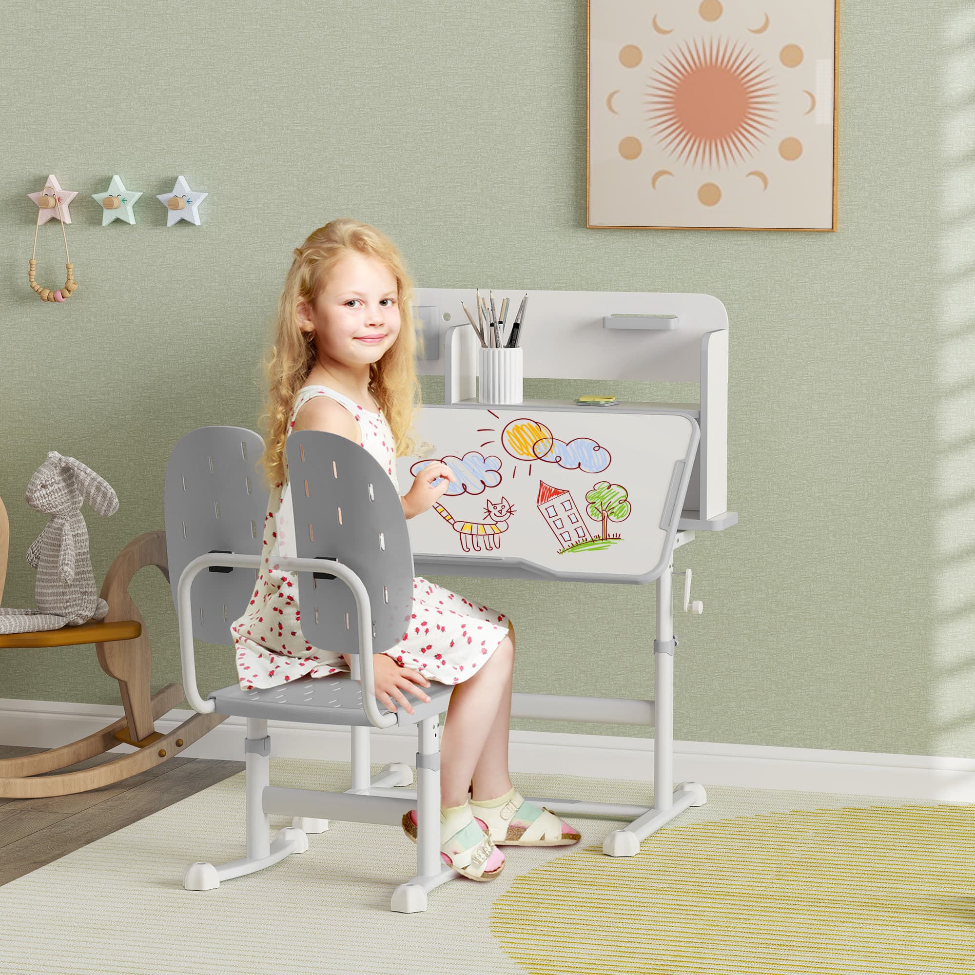 Transform Their Study Time with an Ergonomic Kids Desk Set - image 5
