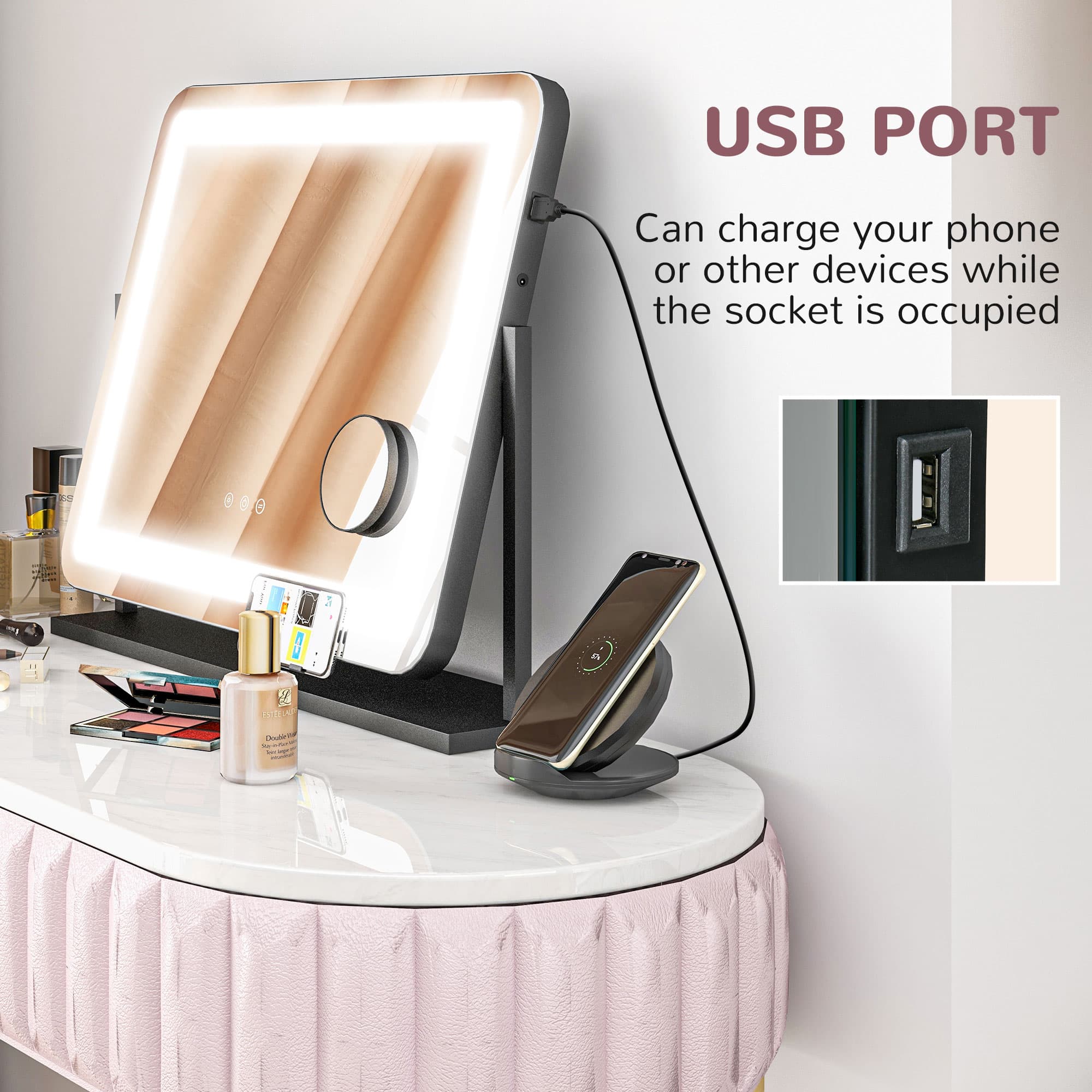 Transform Your Routine with this LED Vanity Mirror - image 2