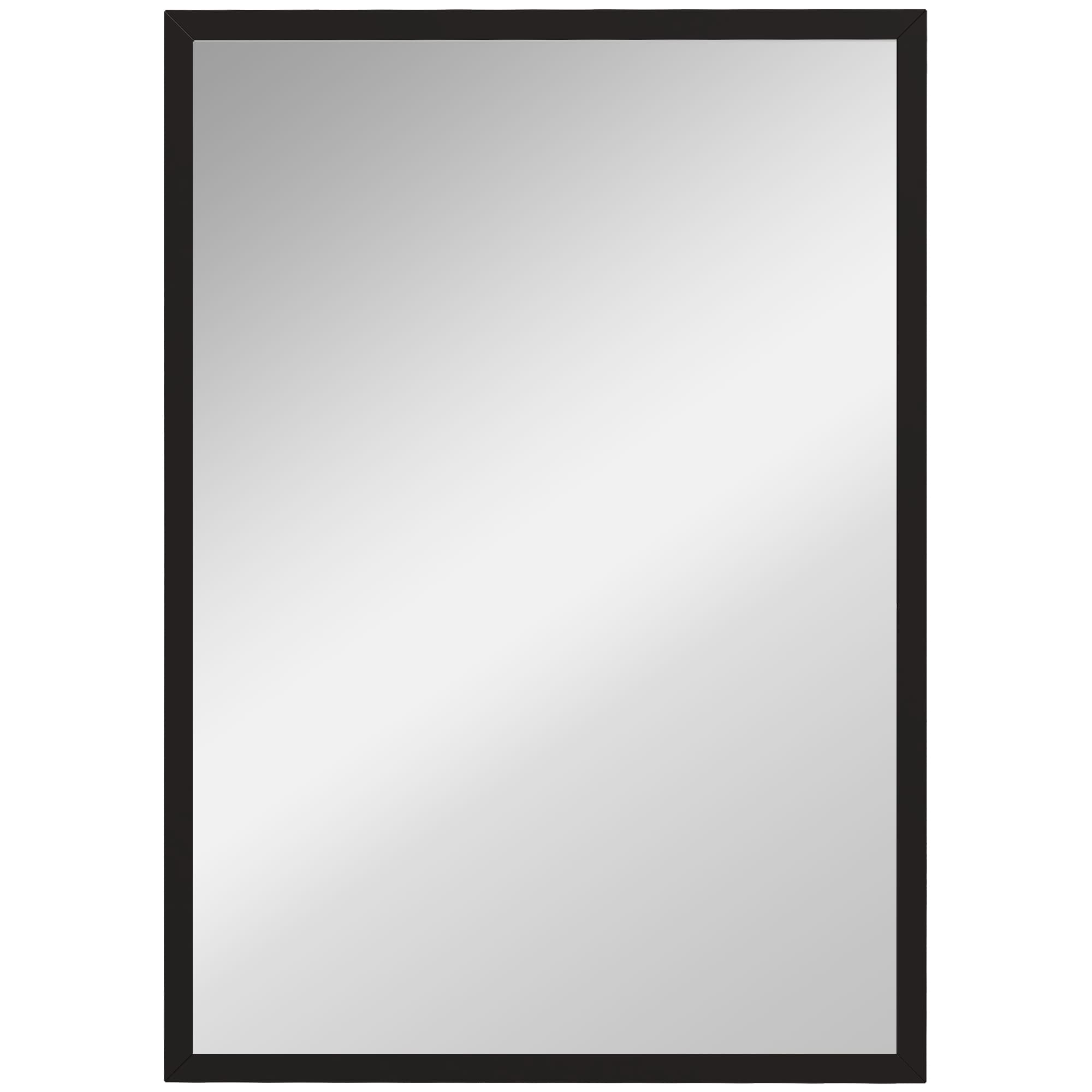 A Clean Black-Framed Mirror That Works in Any Room of the House - Black