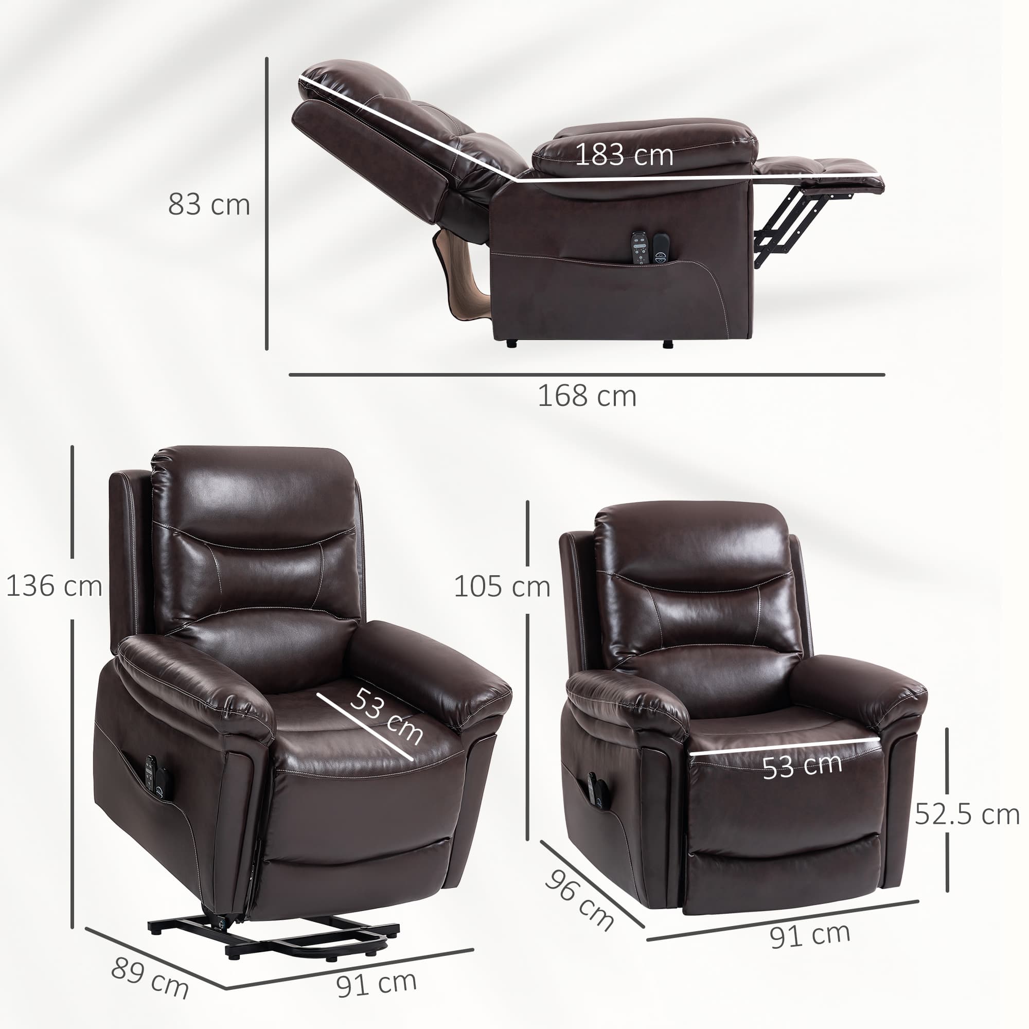 Transform Your Comfort with this Heated Massage Lift Chair - image 5