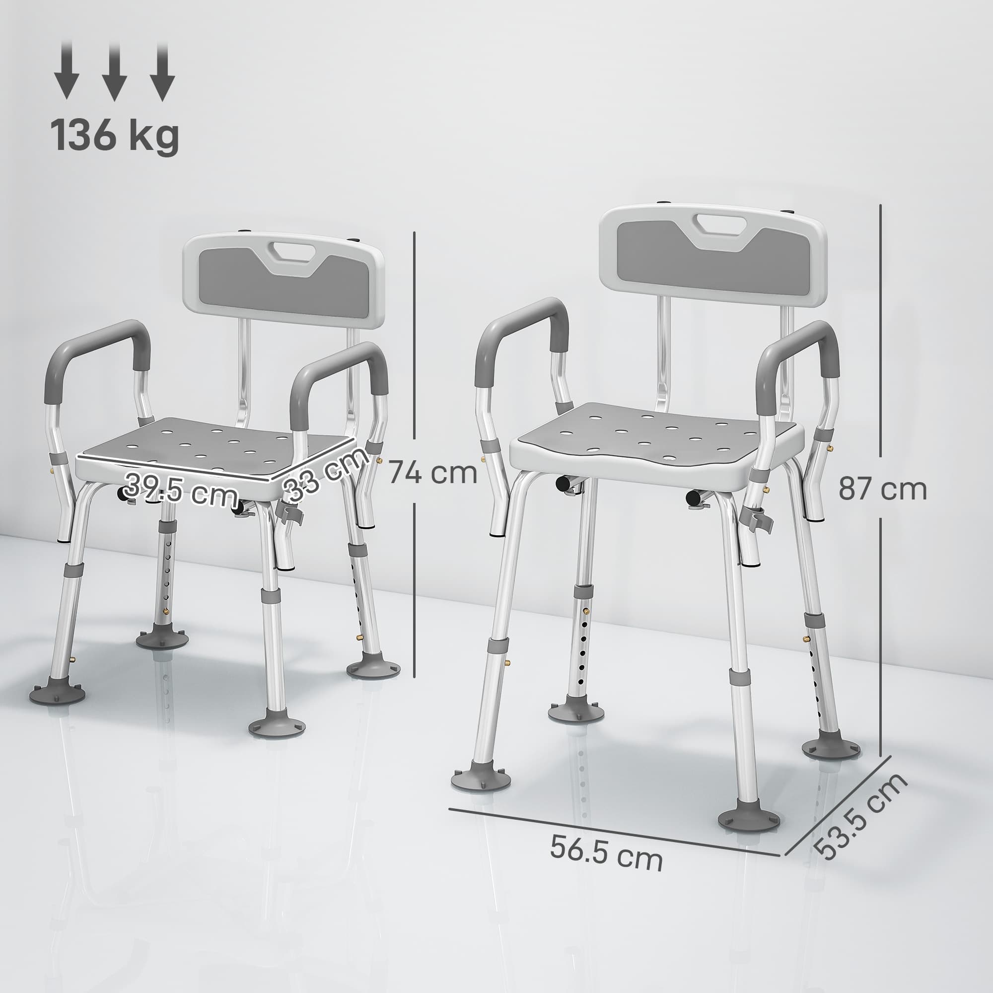 Discover Comfort with Our Adjustable Padded Shower Chair - image 3