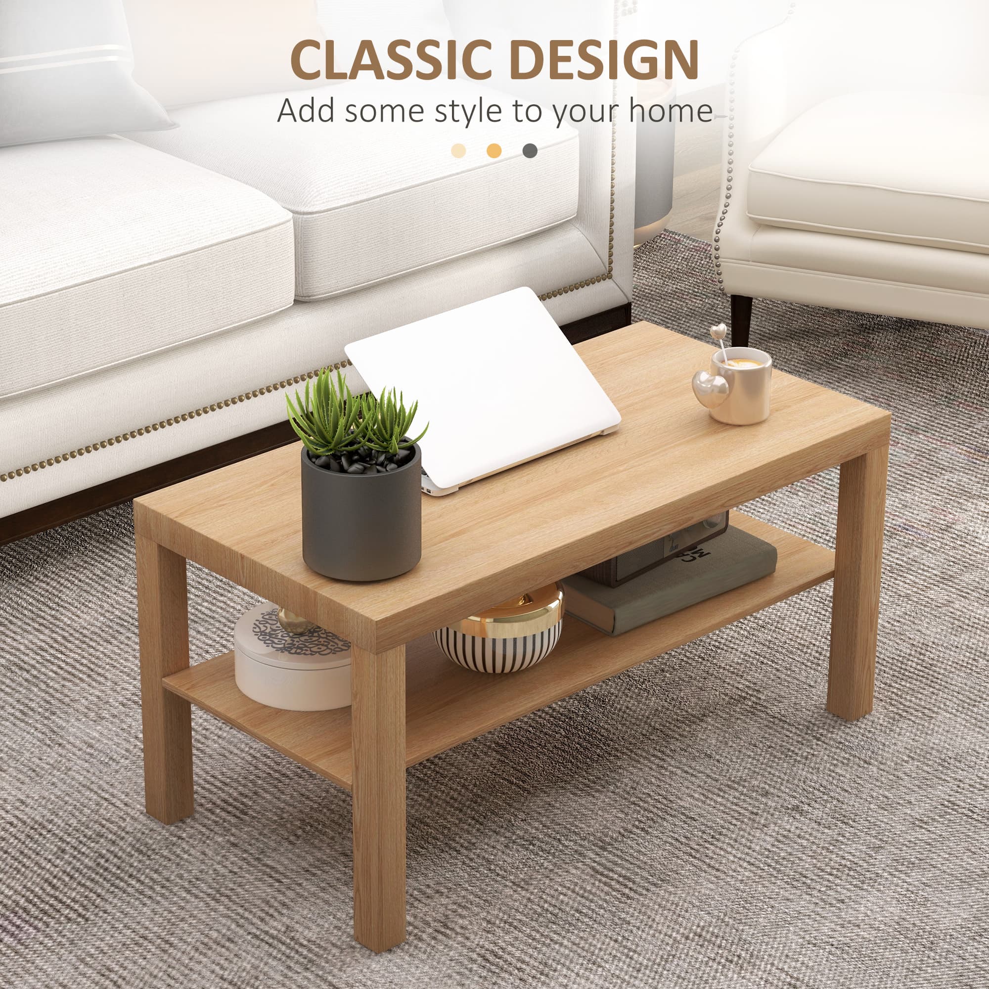 Transform Your Living Room With This 2-Tier Coffee Table - image 3