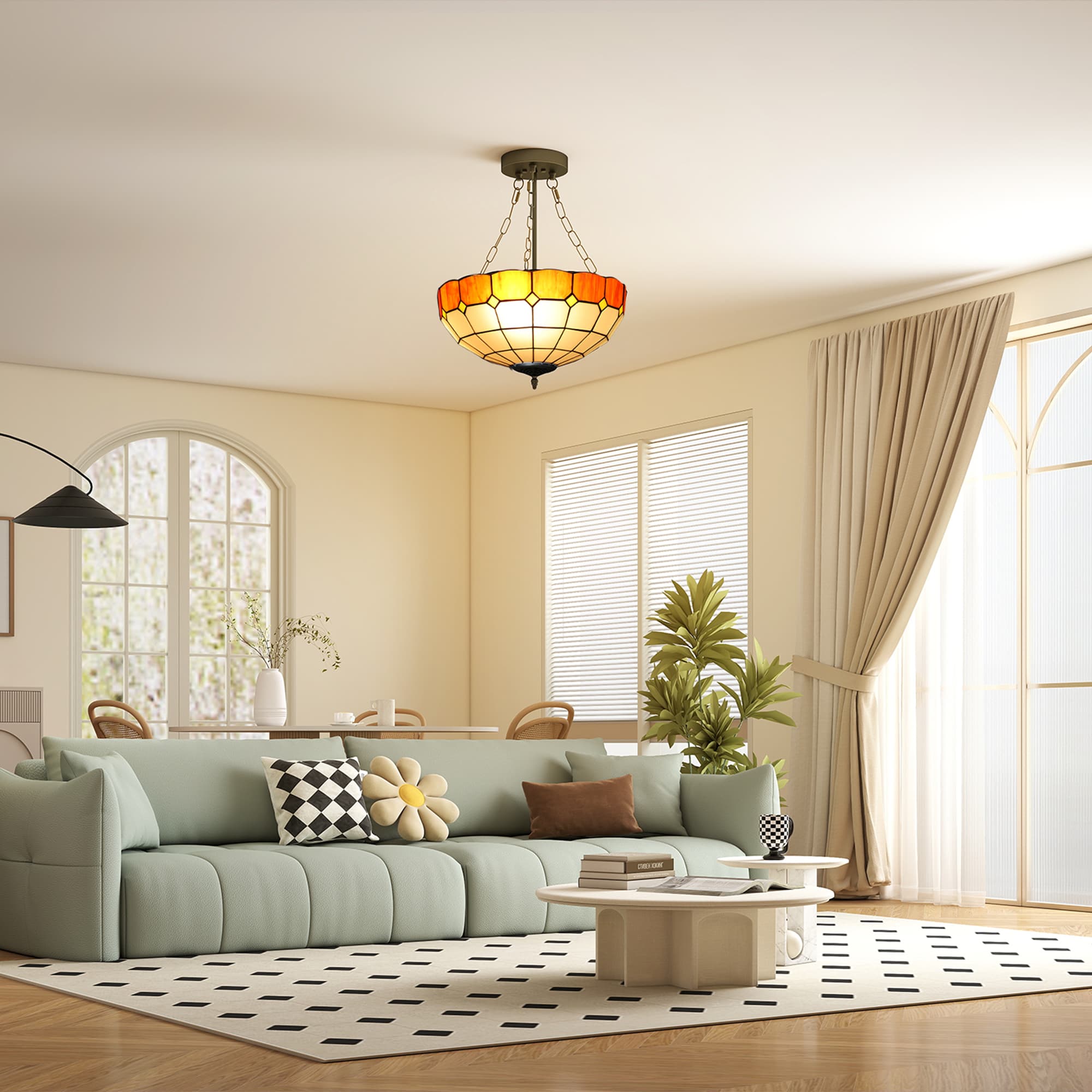 Add a Vintage Glow with a Tiffany-Style Stained Glass Light - image 3