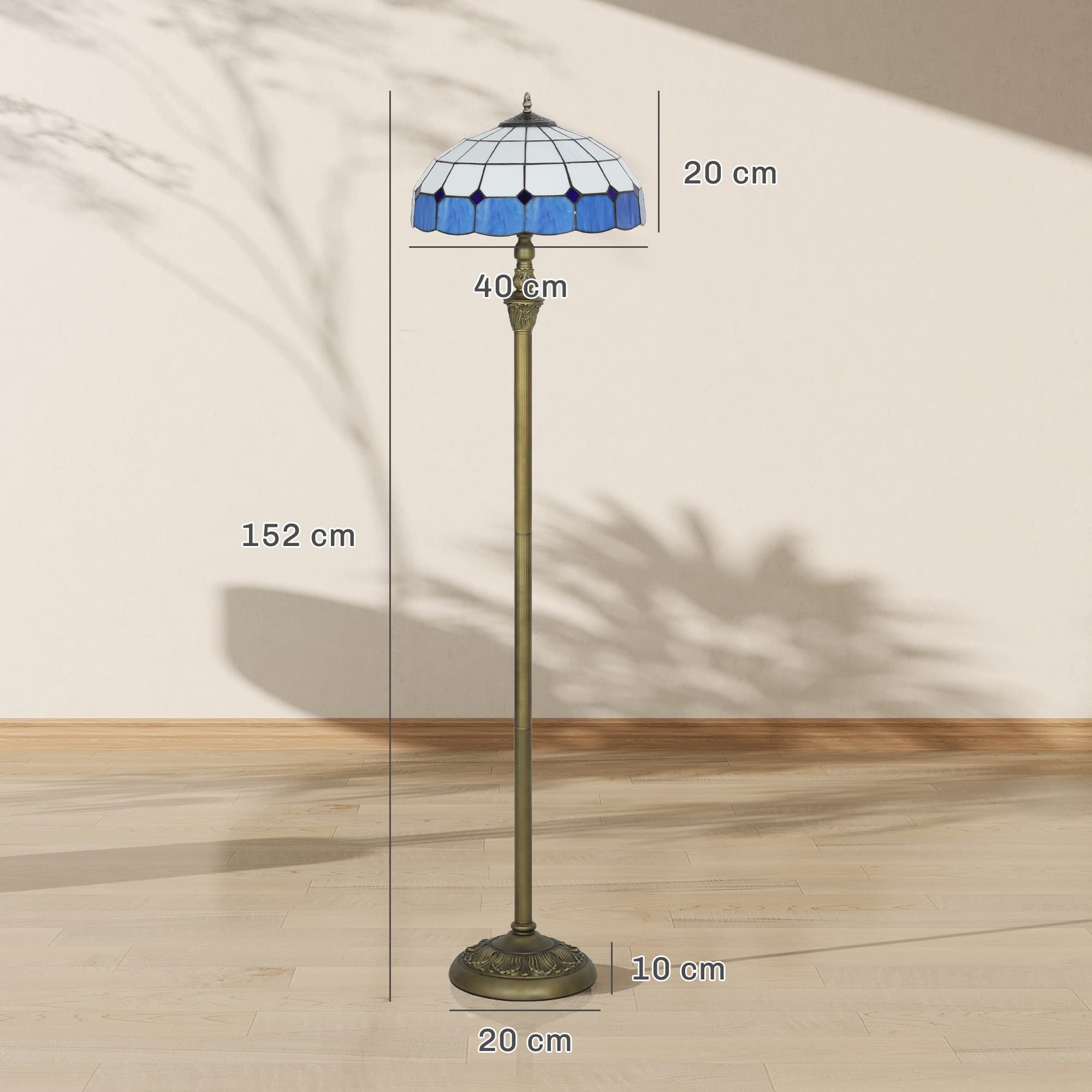 Transform Your Space with this Vintage Tiffany-Style Floor Lamp - image 5