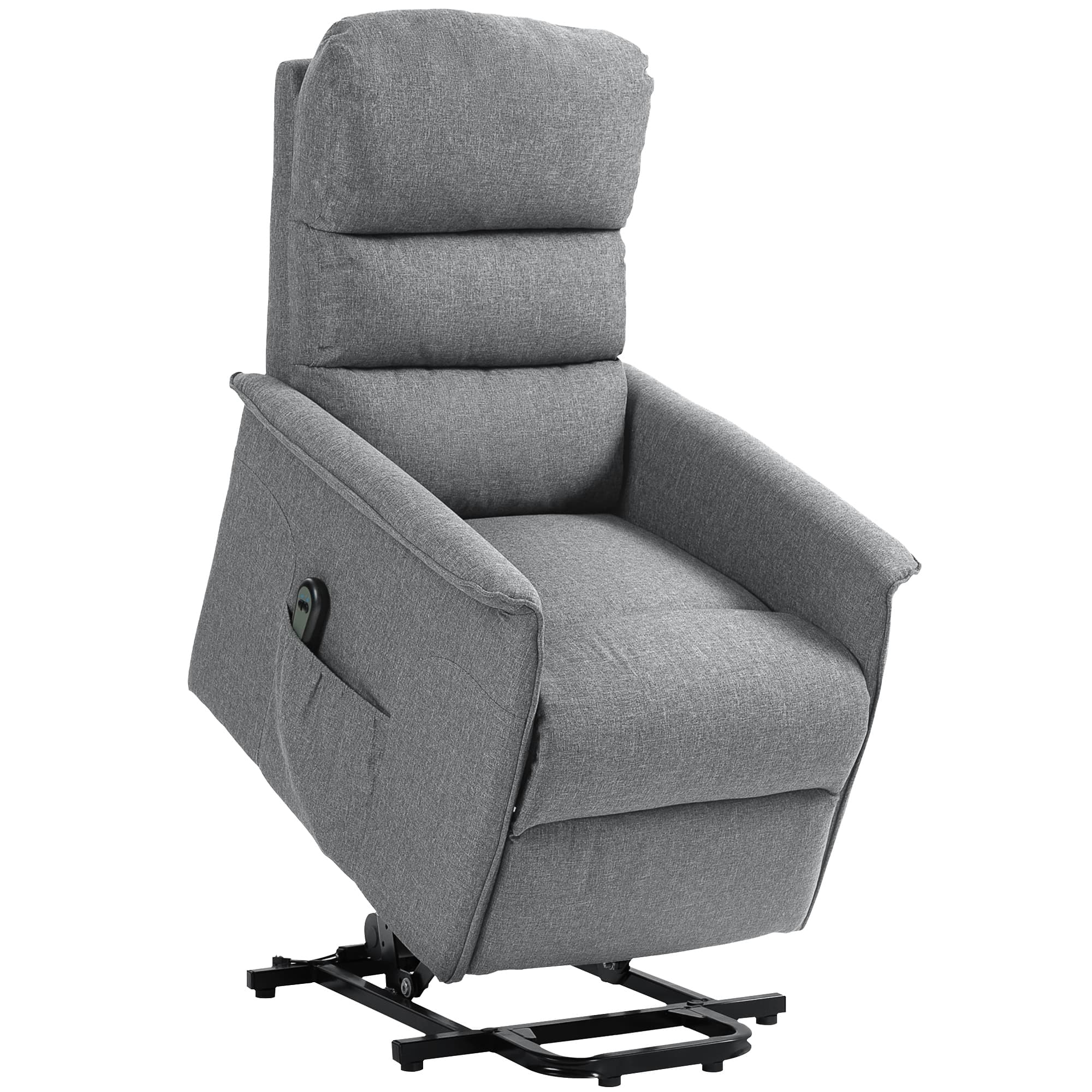 Transform Comfort with this Grey Electric Riser Recliner - Grey