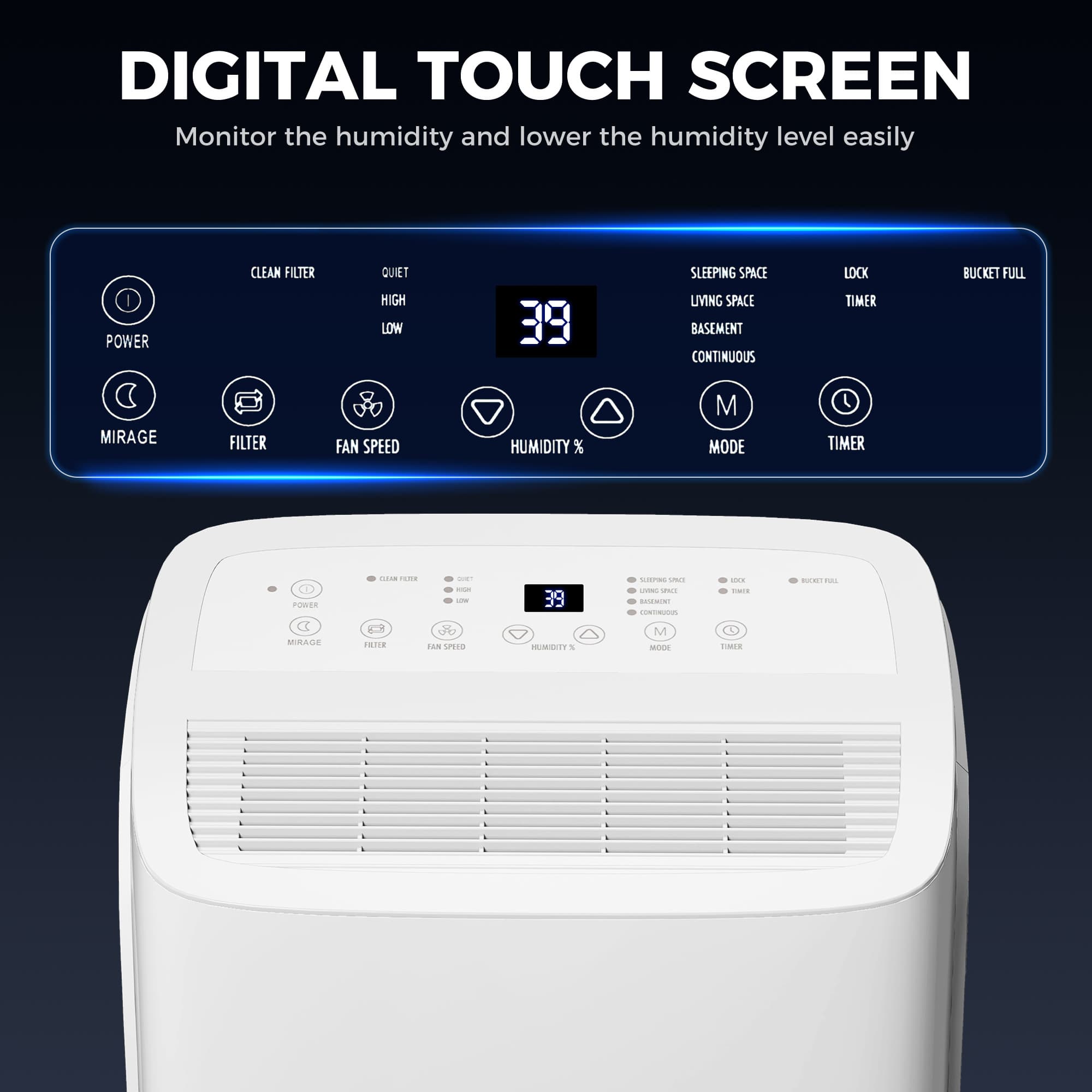 Effortless 30L/Day Dehumidifier for a Damp-Free Home - image 5
