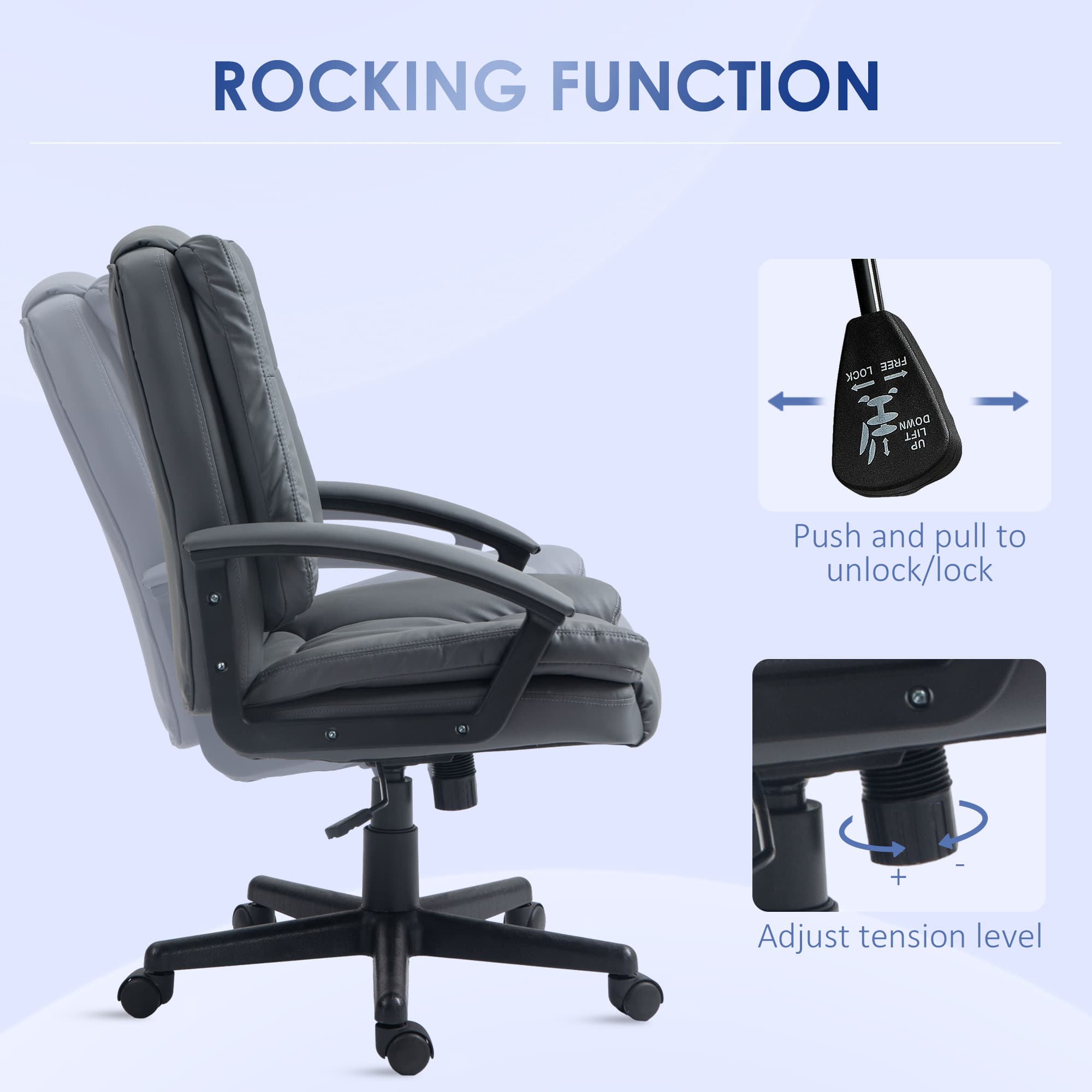 Transform Your Workspace with this Ergonomic Mid-Back Chair - image 3