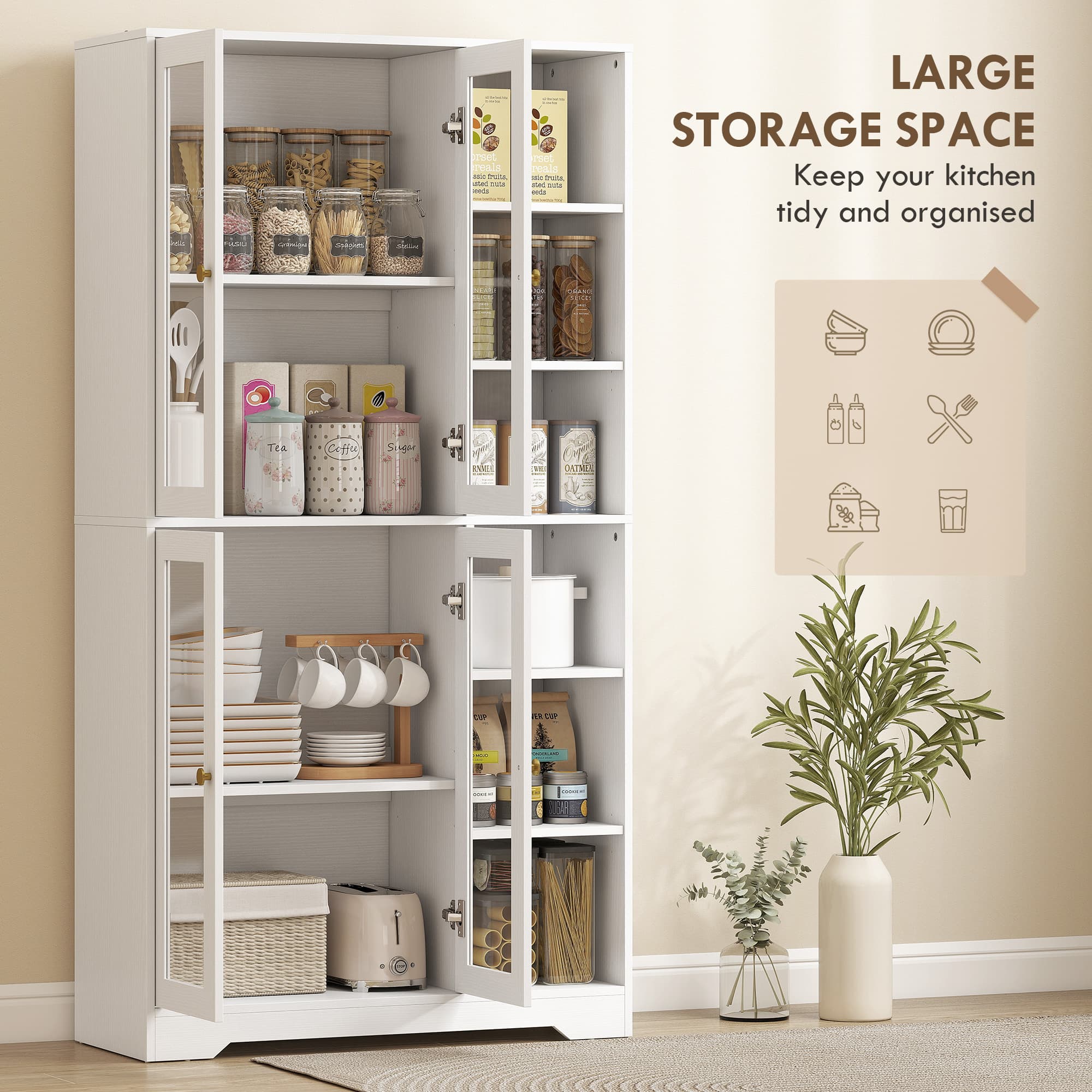 A Tall Kitchen Cabinet That Keeps Everything Within Reach - image 1