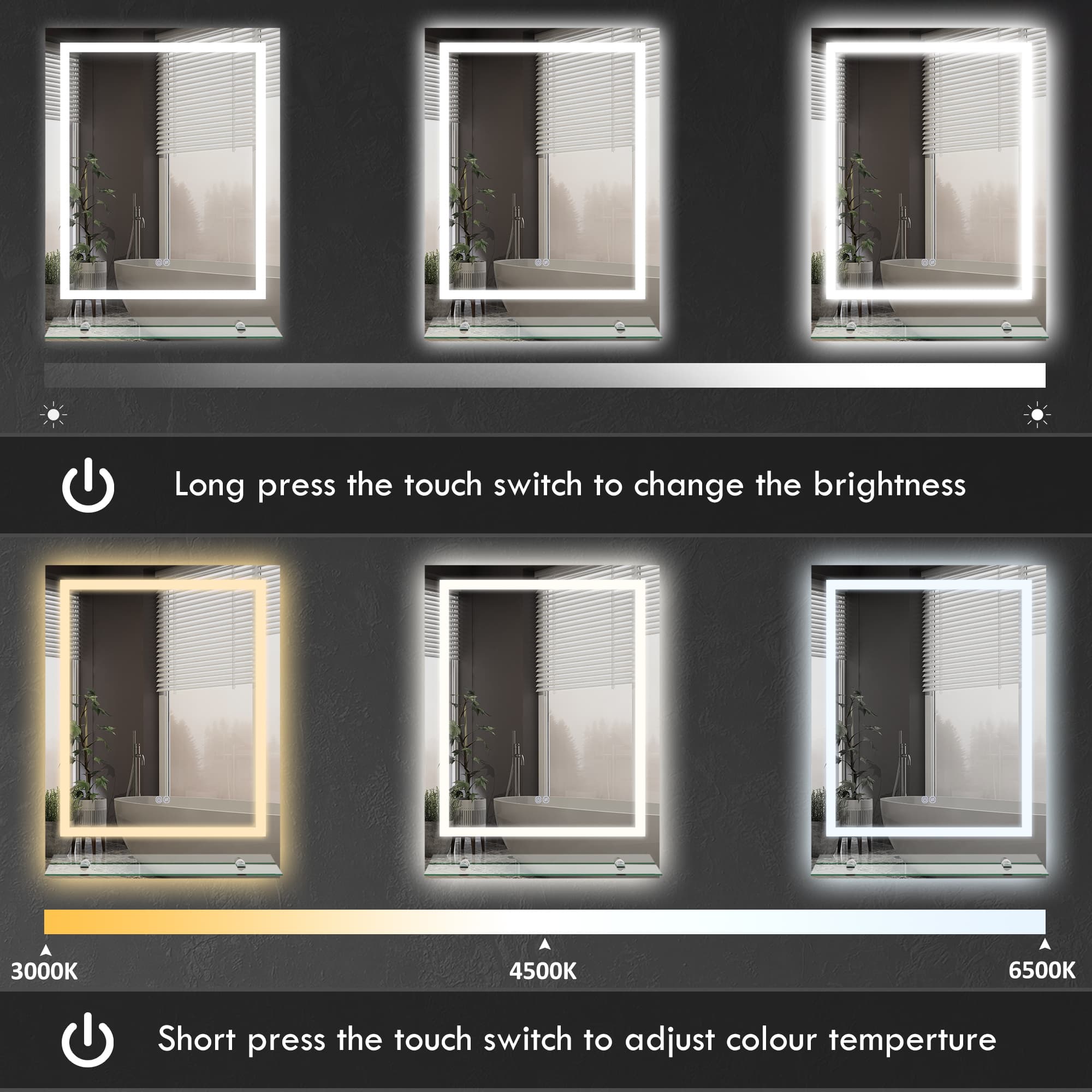 Transform Your Morning Routine with this Smart LED Mirror - image 1