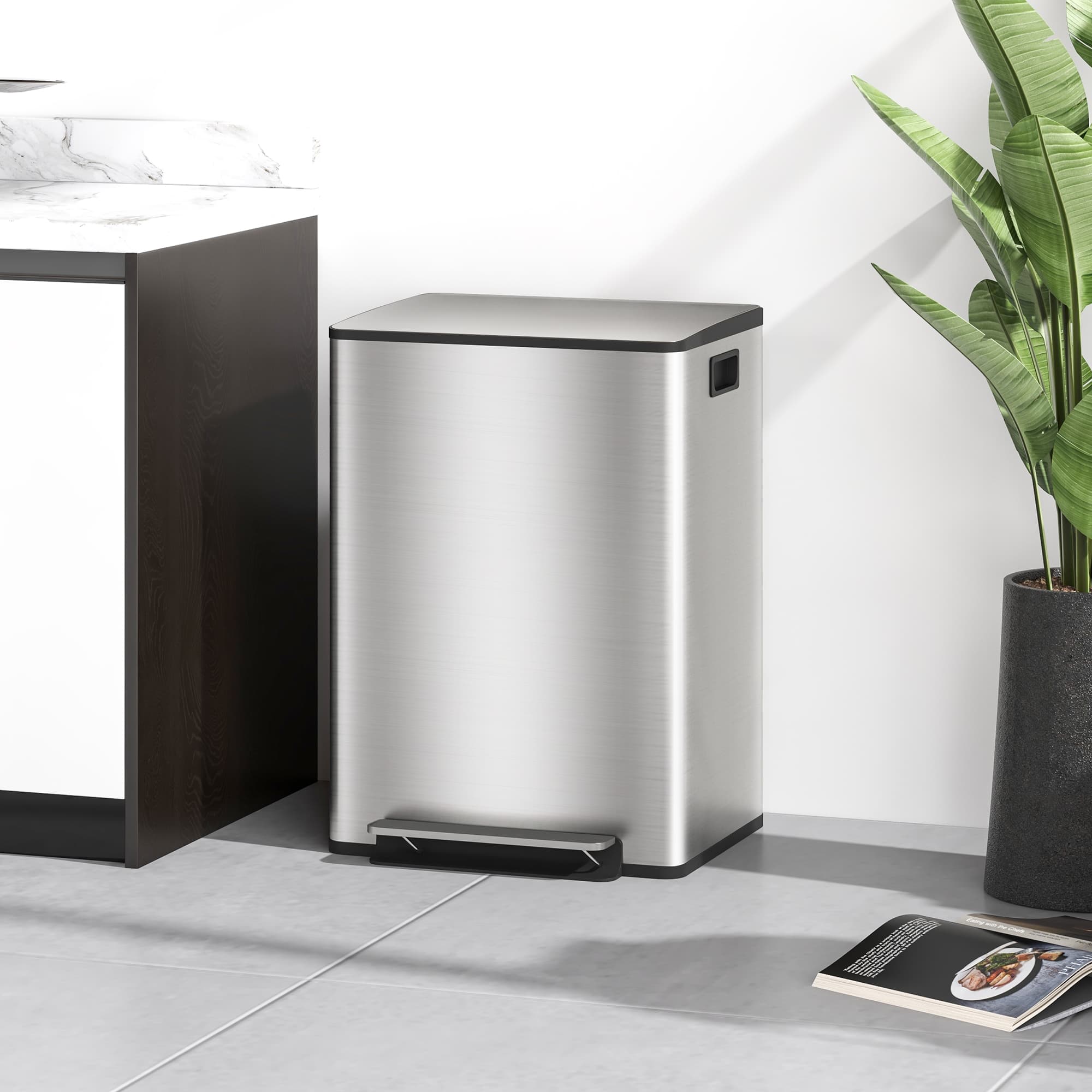 Effortless Recycling with the 60L Dual Compartment Bin - image 5
