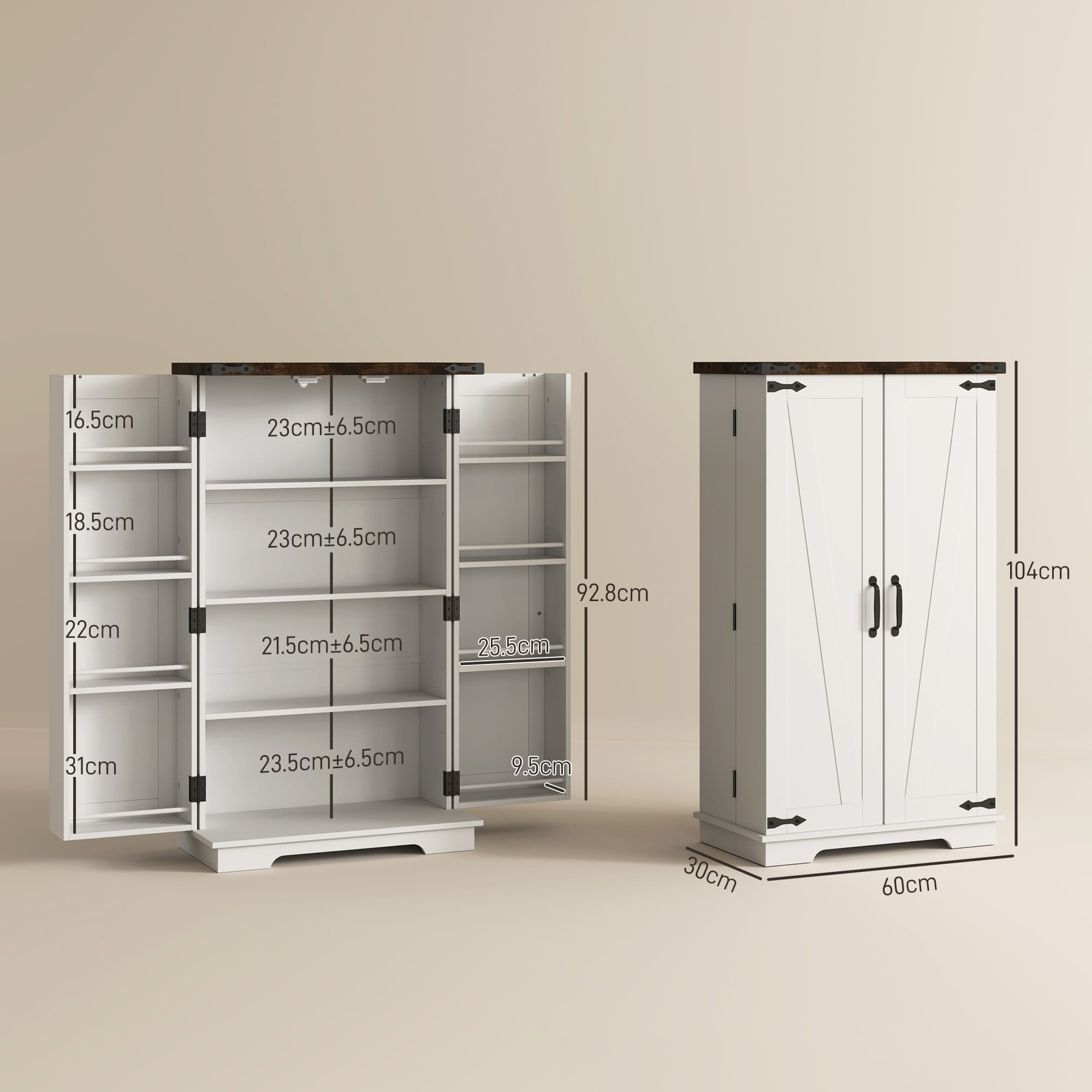 Keep Your Pantry Organised with a Farmhouse Storage Cabinet - image 4