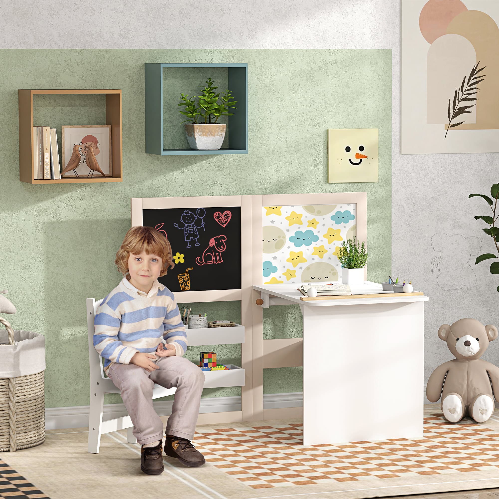 Transform Playtime with this 3-in-1 Kids Art Station - image 2