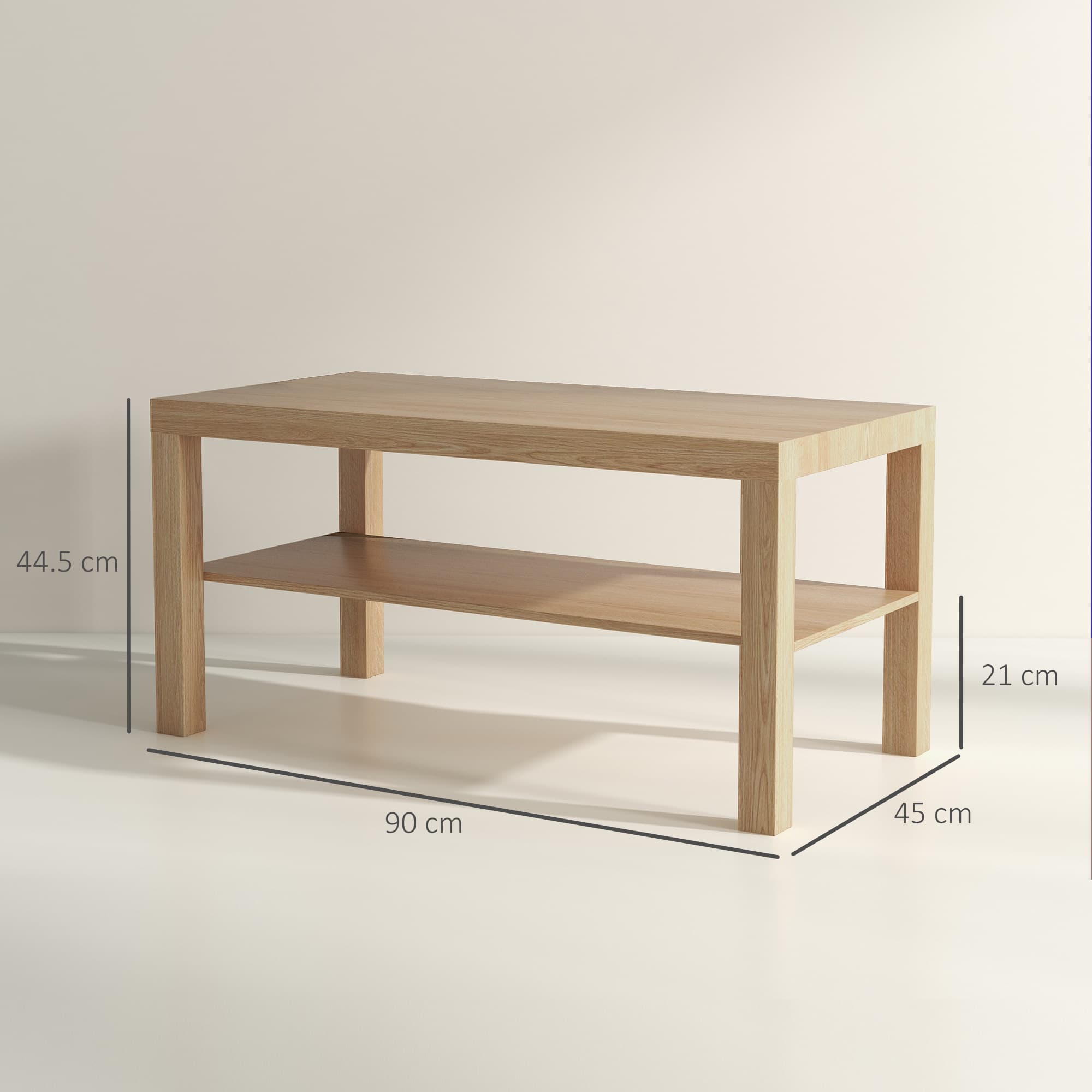 Transform Your Living Room With This 2-Tier Coffee Table - image 4