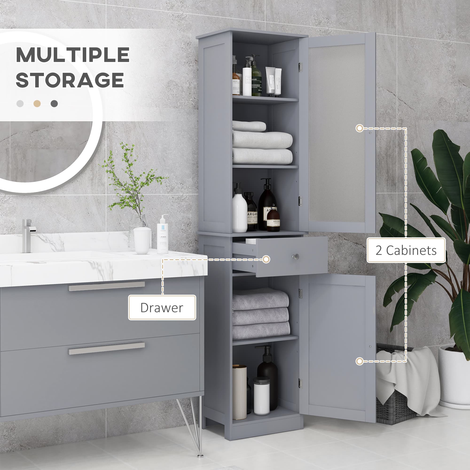 A Slim Tower of Storage for Compact Bathrooms - image 5