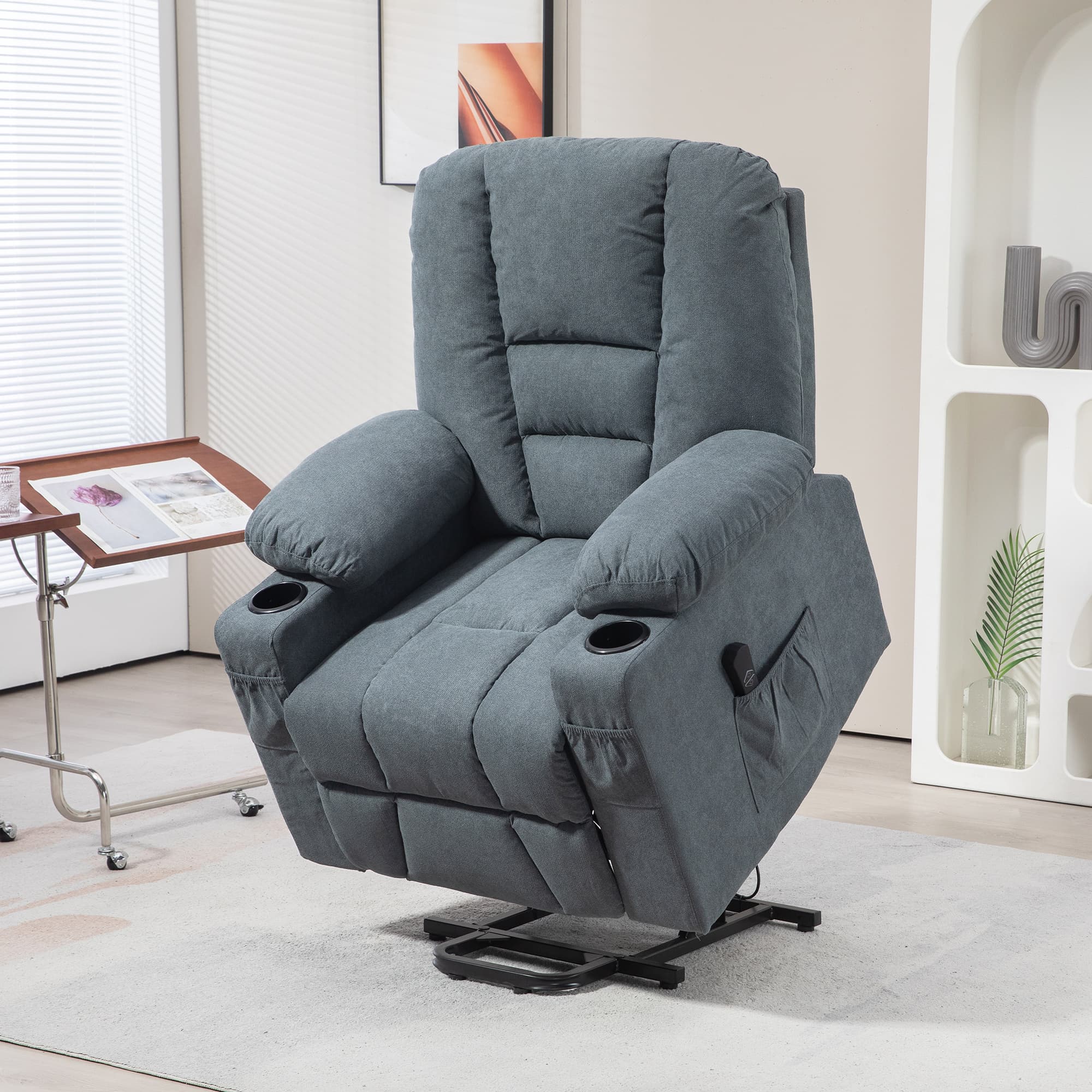 Transform Your Comfort with this Oversized Riser Recliner - image 2