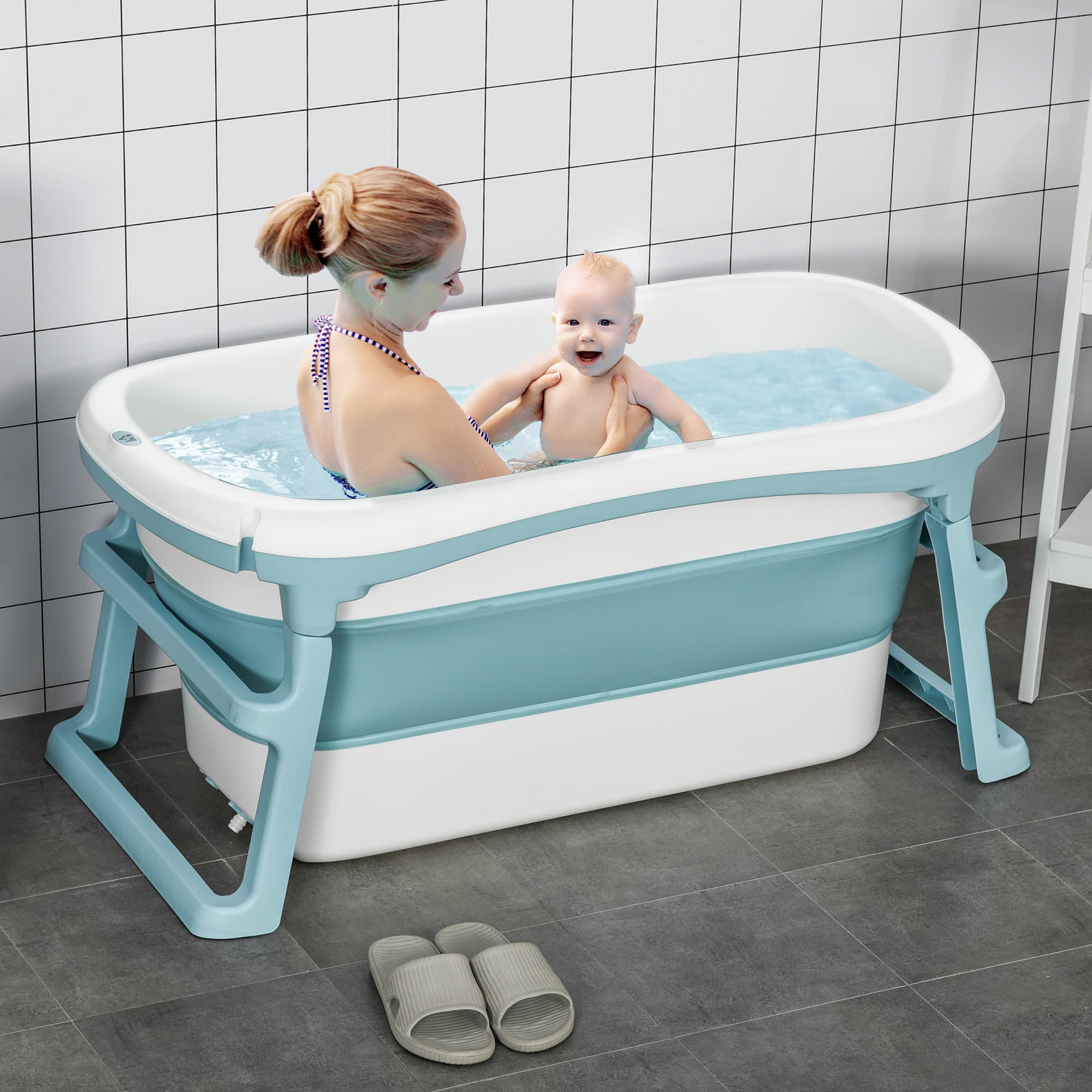 Transform Bath Time with this Large Foldable Kids Tub - image 4