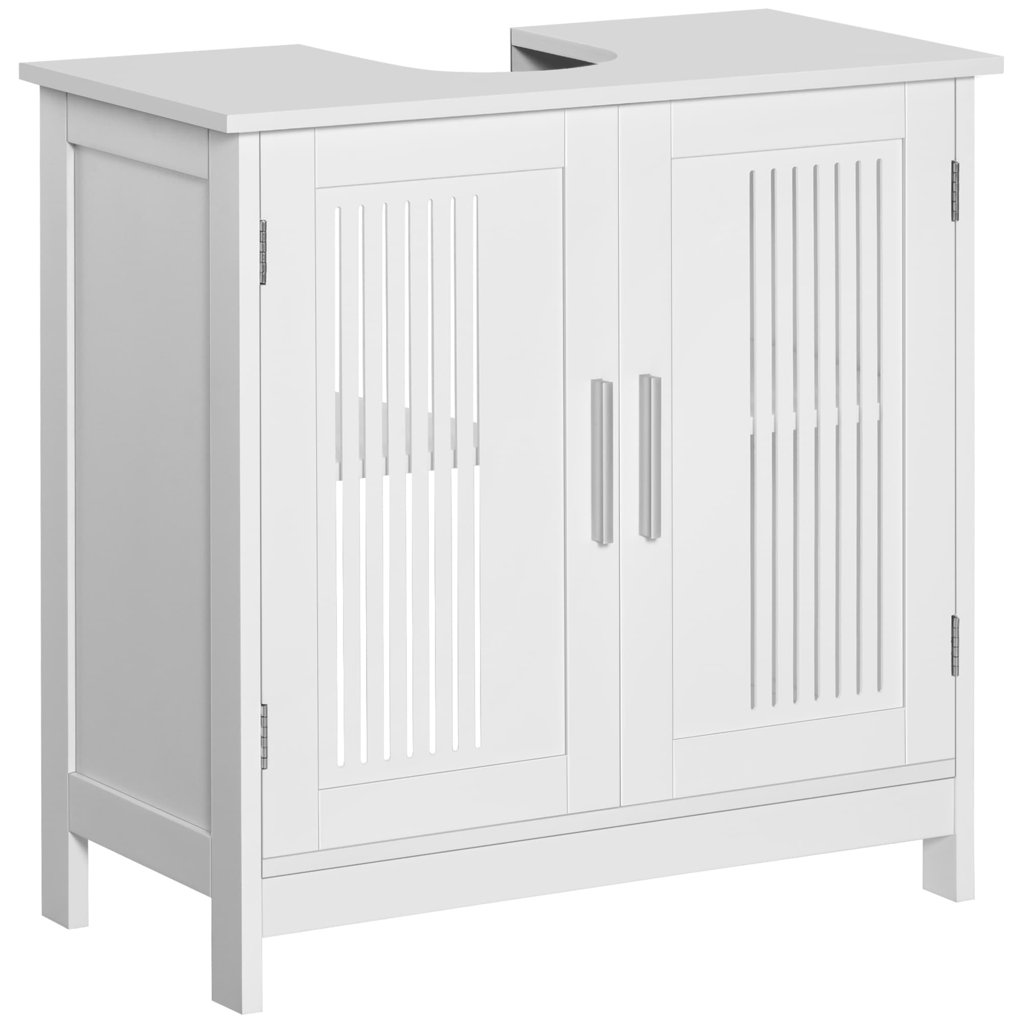 Under-Sink Bathroom Cabinet With 2 Doors — Keep Clutter Off the Floor