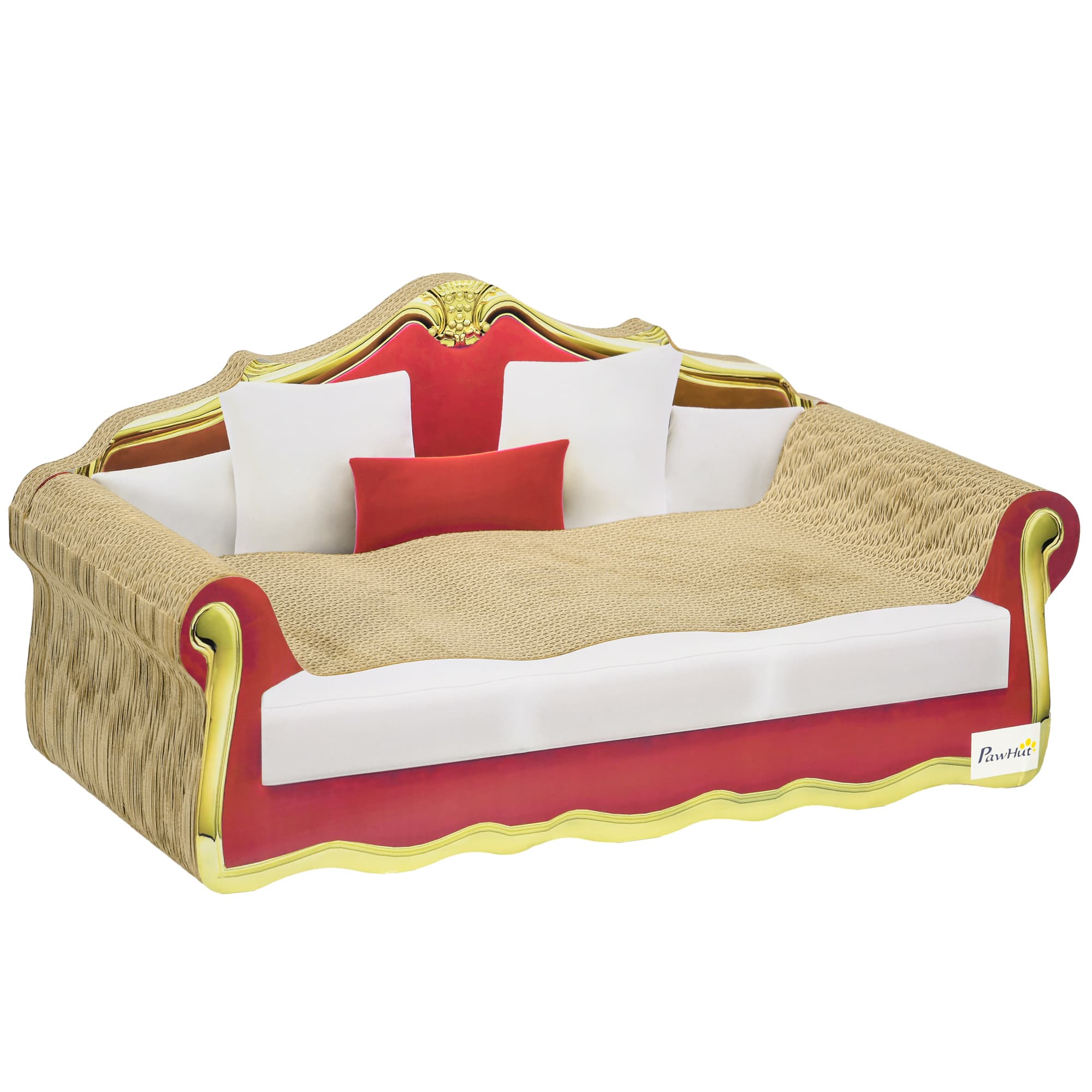 A Baroque-Style Cat Lounge with Built-In Scratching Sides - image 7