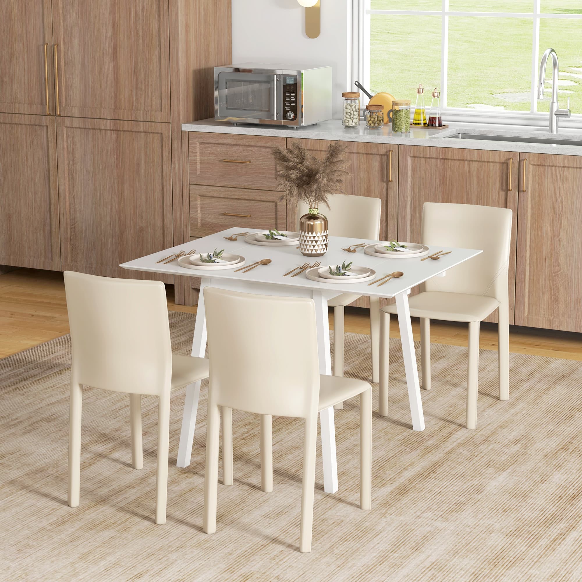 A Folding Dining Table That Earns Its Place in a Small Home - image 5