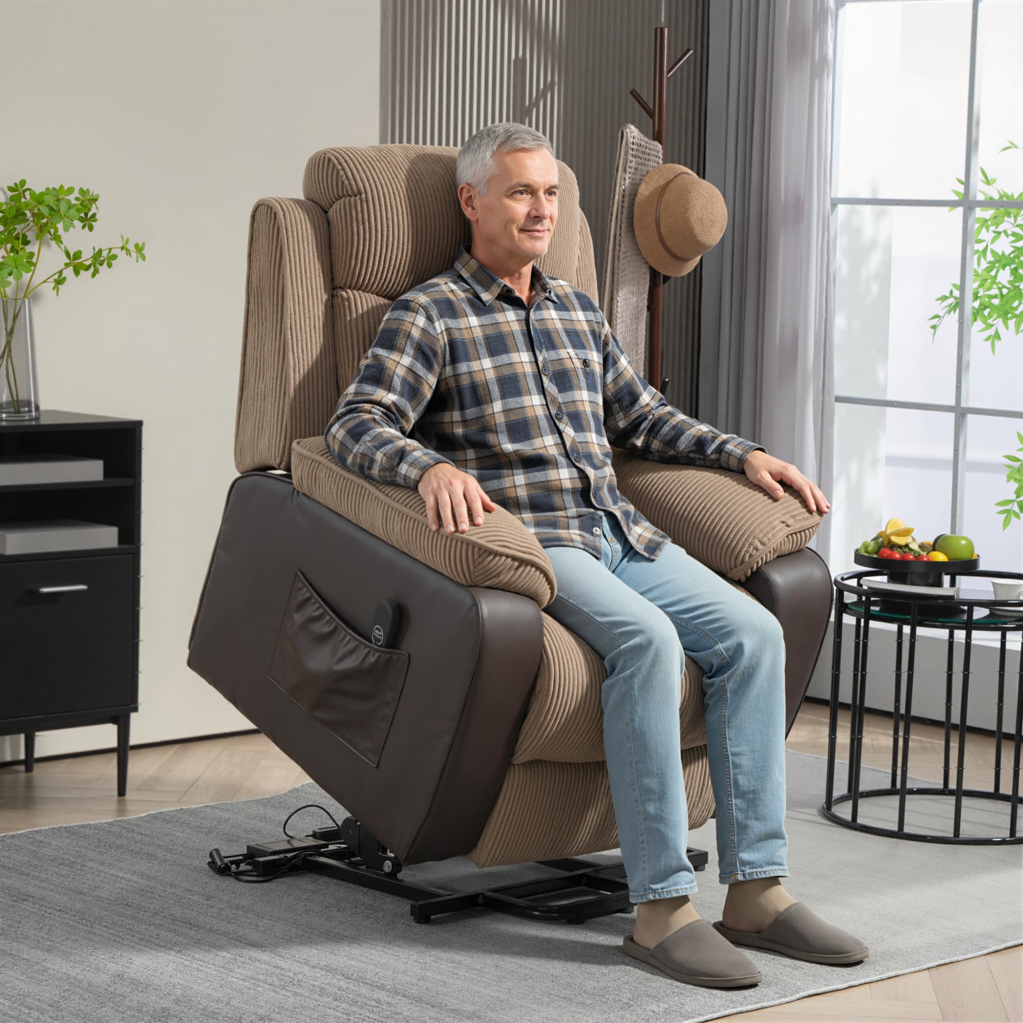 Discover Effortless Comfort: Oversized Riser Recliner Chair - image 2
