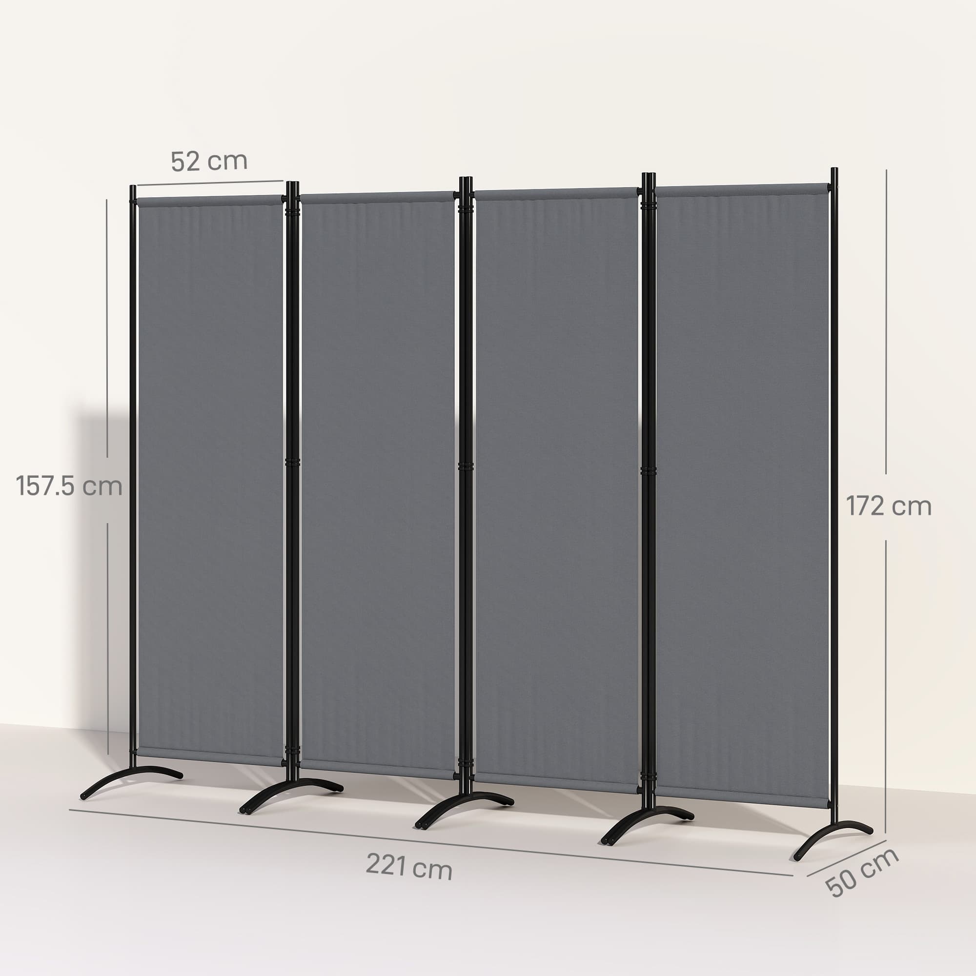 Create Instant Privacy with this 4-Panel Folding Room Divider - image 4