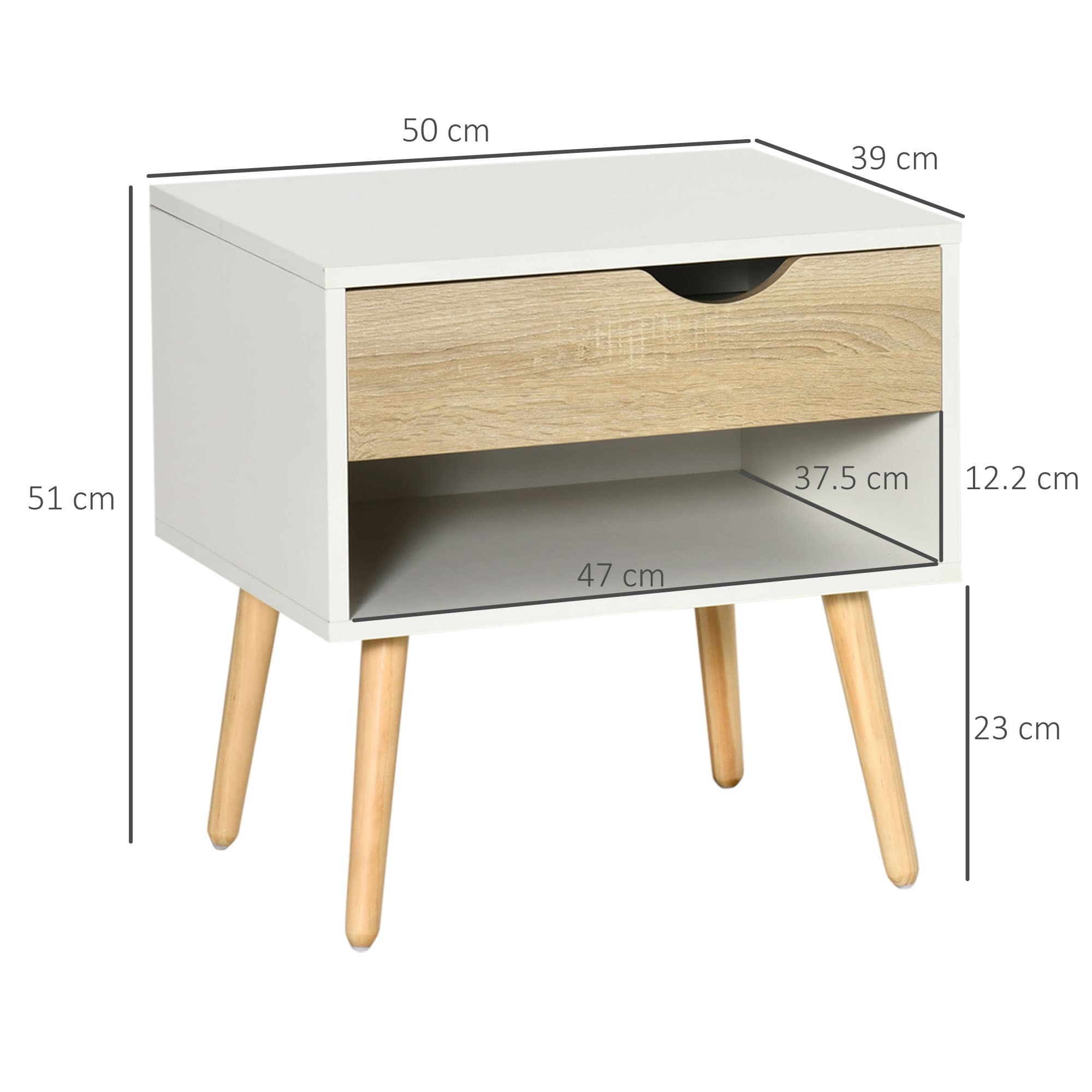 Transform Your Bedroom with this Modern Bedside Table Set - image 3