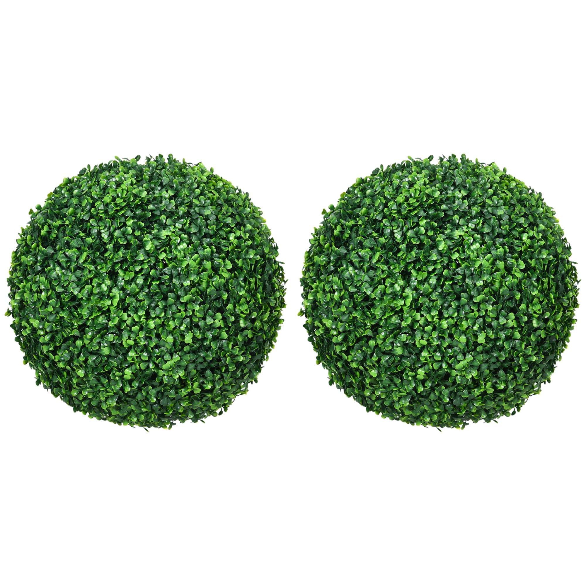 Set of Two 40cm Artificial Boxwood Balls - image 9