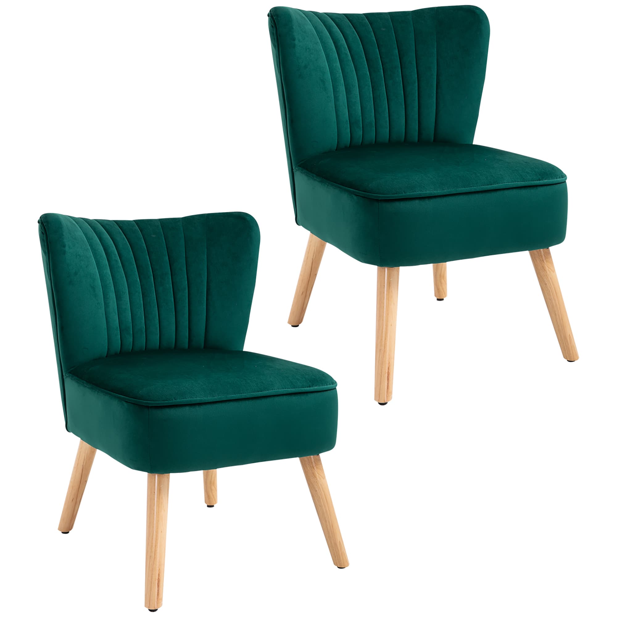 Discover Premium Comfort with Green Velvet Tub Chairs