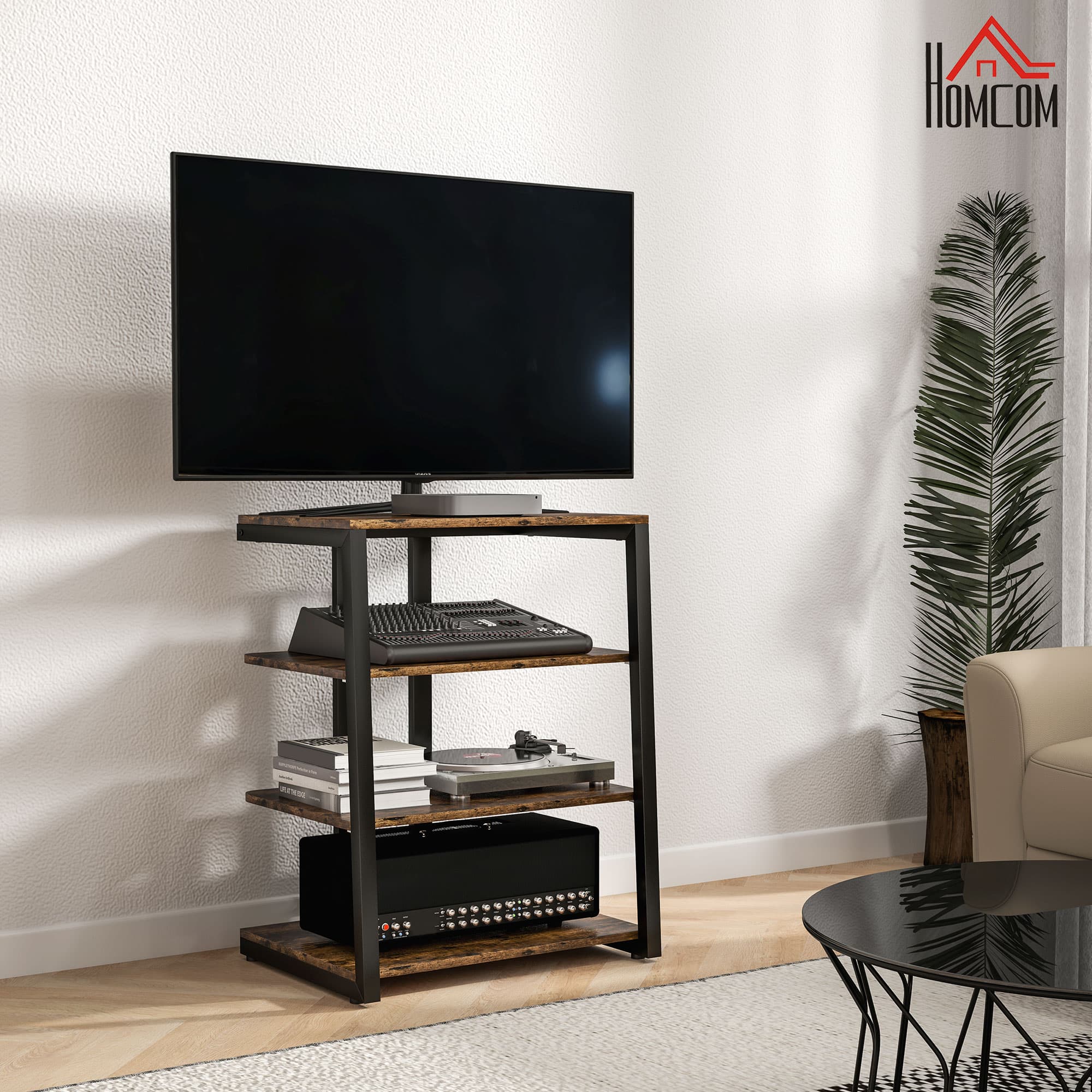 Effortless Media Organisation with this 4-Tier HiFi Stand - image 2