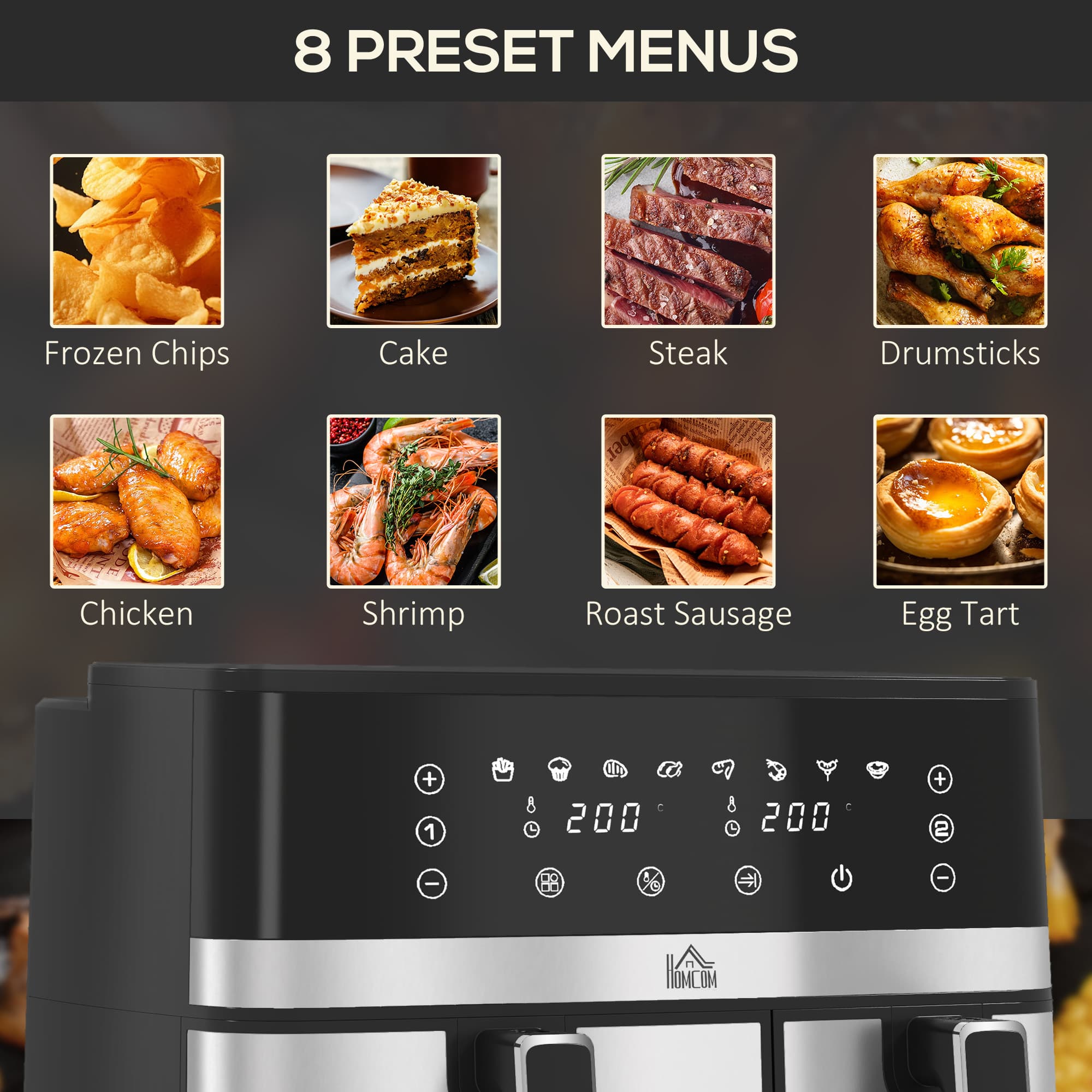 Transform Your Meals with the 8.5L Dual Basket Air Fryer - image 4