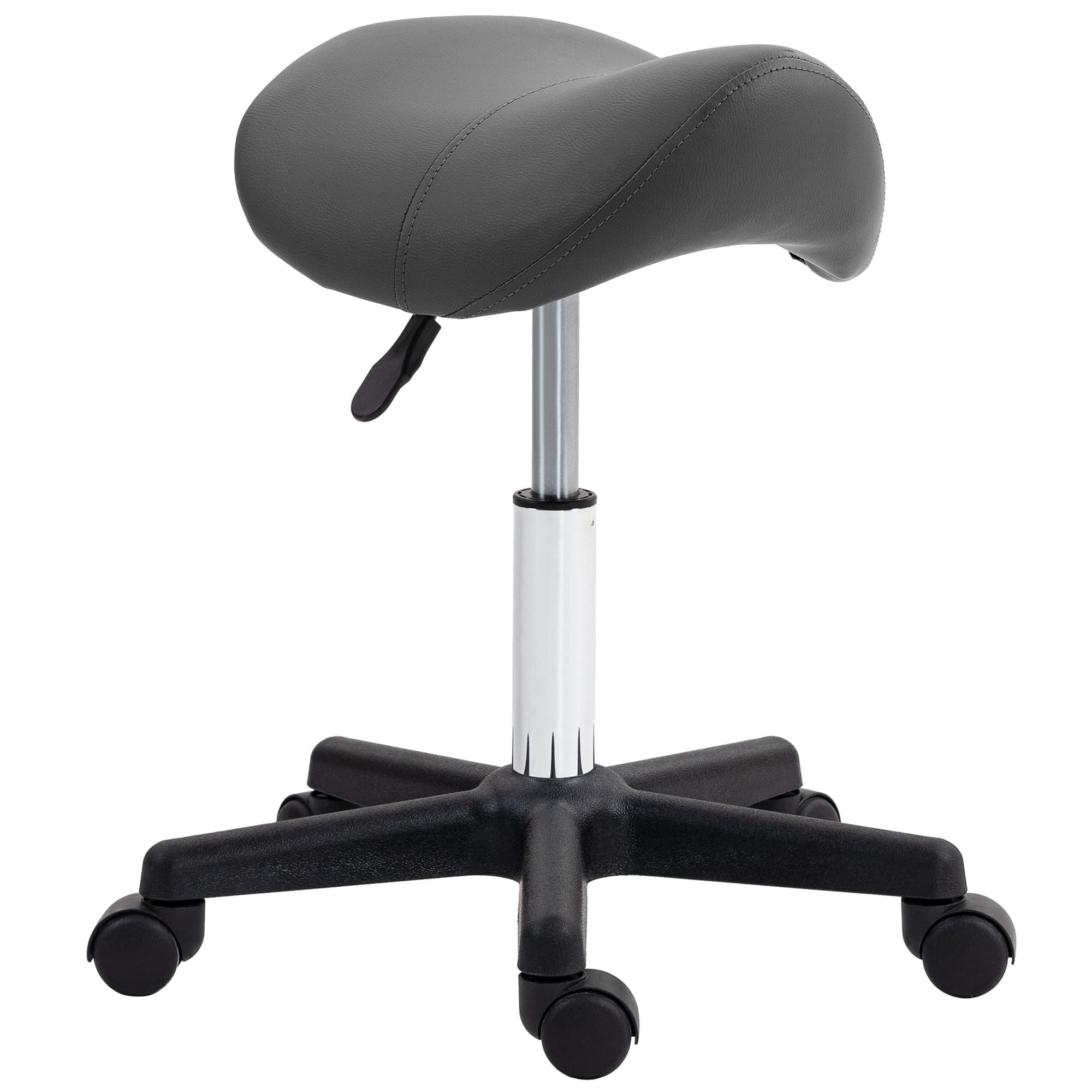 Grey Saddle Stool for Beauty, Spa and Studio Work - image 7
