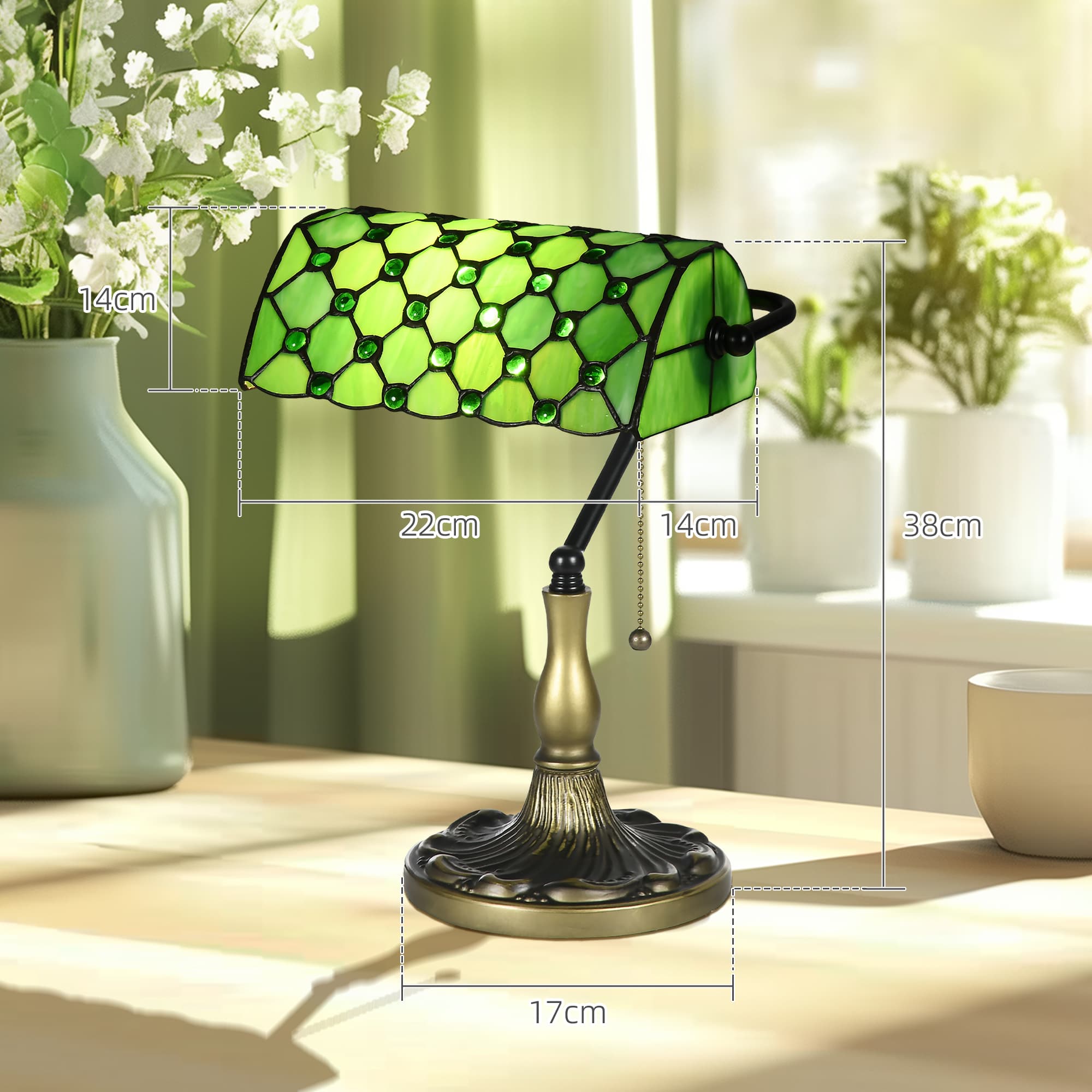 Transform Your Room with this Vintage Stained Glass Lamp - image 3