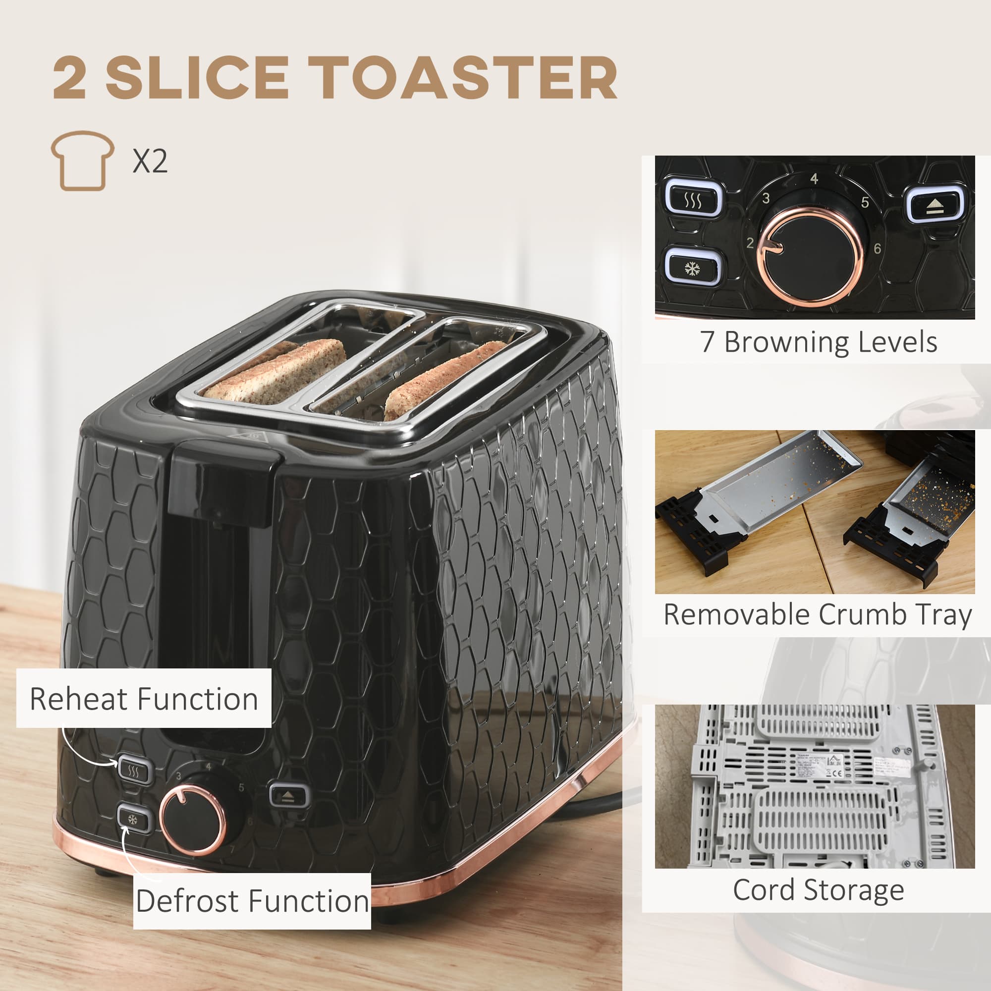 Transform Your Mornings with this Premium Black Breakfast Set - image 4
