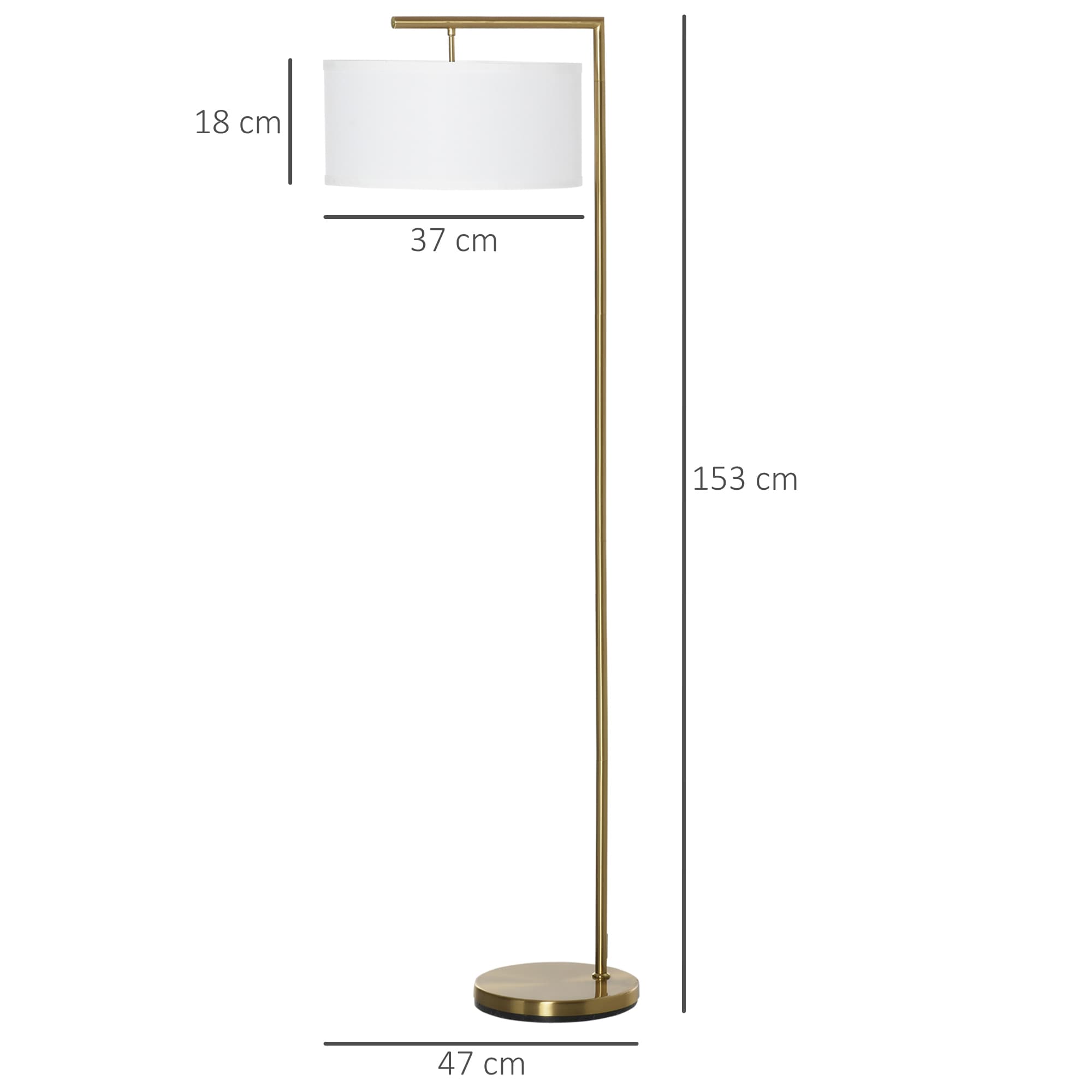 Transform Your Space with this Modern Gold Floor Lamp - image 2