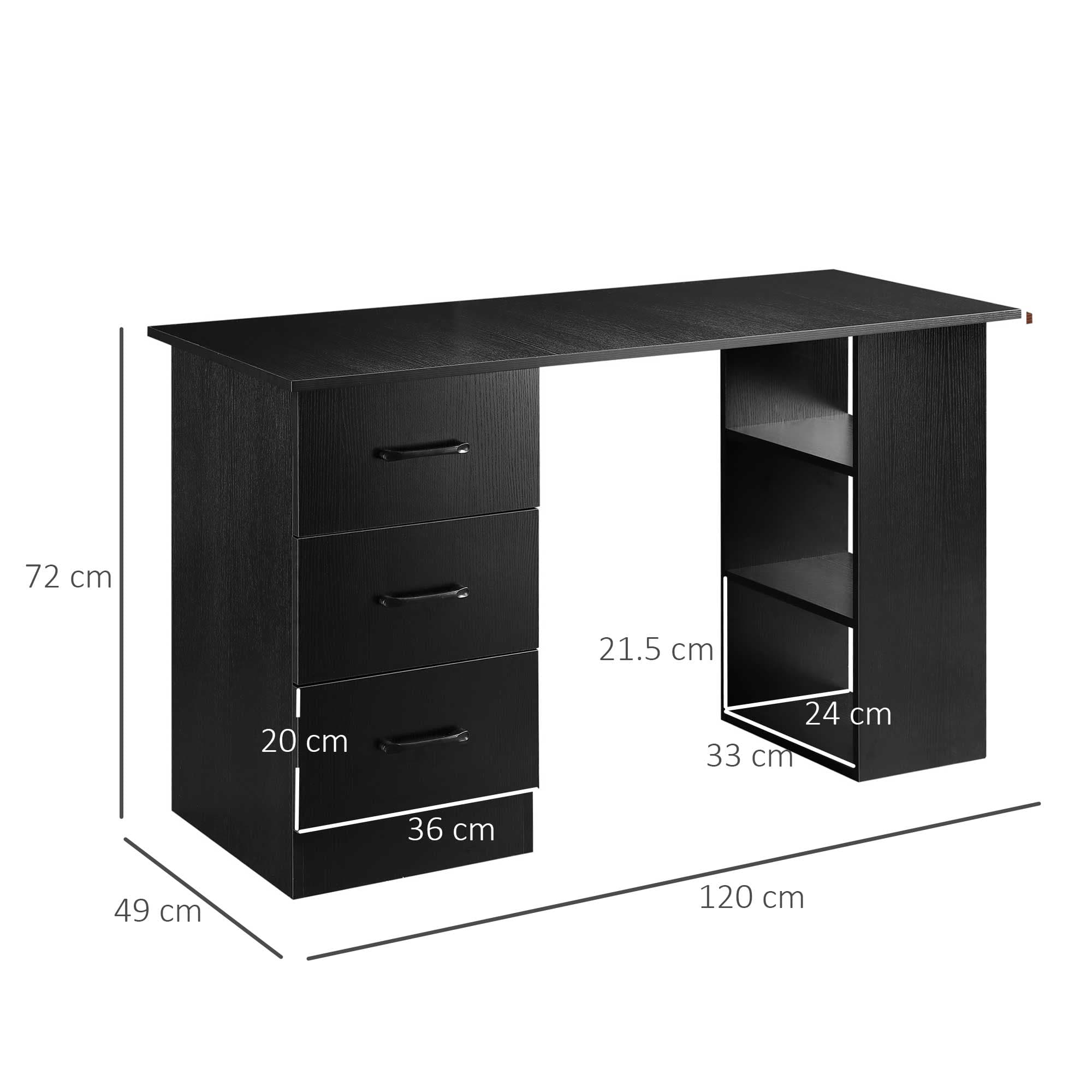 Transform Your Workspace with this Modern Black Computer Desk - image 5
