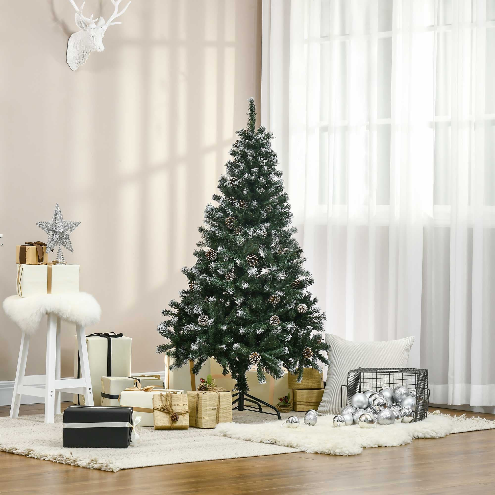 Transform Your Home with this 5ft Snowy Pine Christmas Tree - image 3