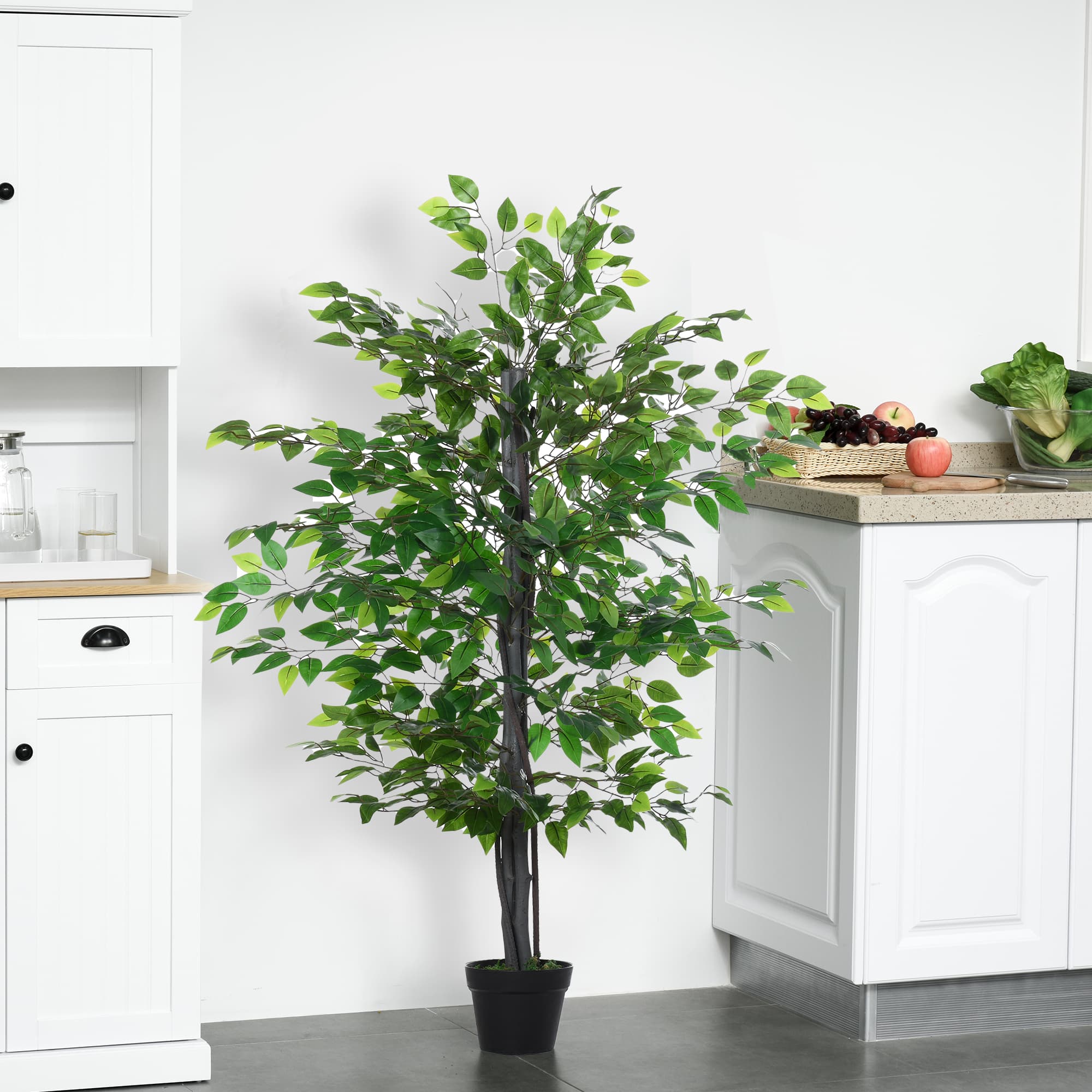 Transform Your Space with this Lifelike 145cm Artificial Banyan Tree - image 4