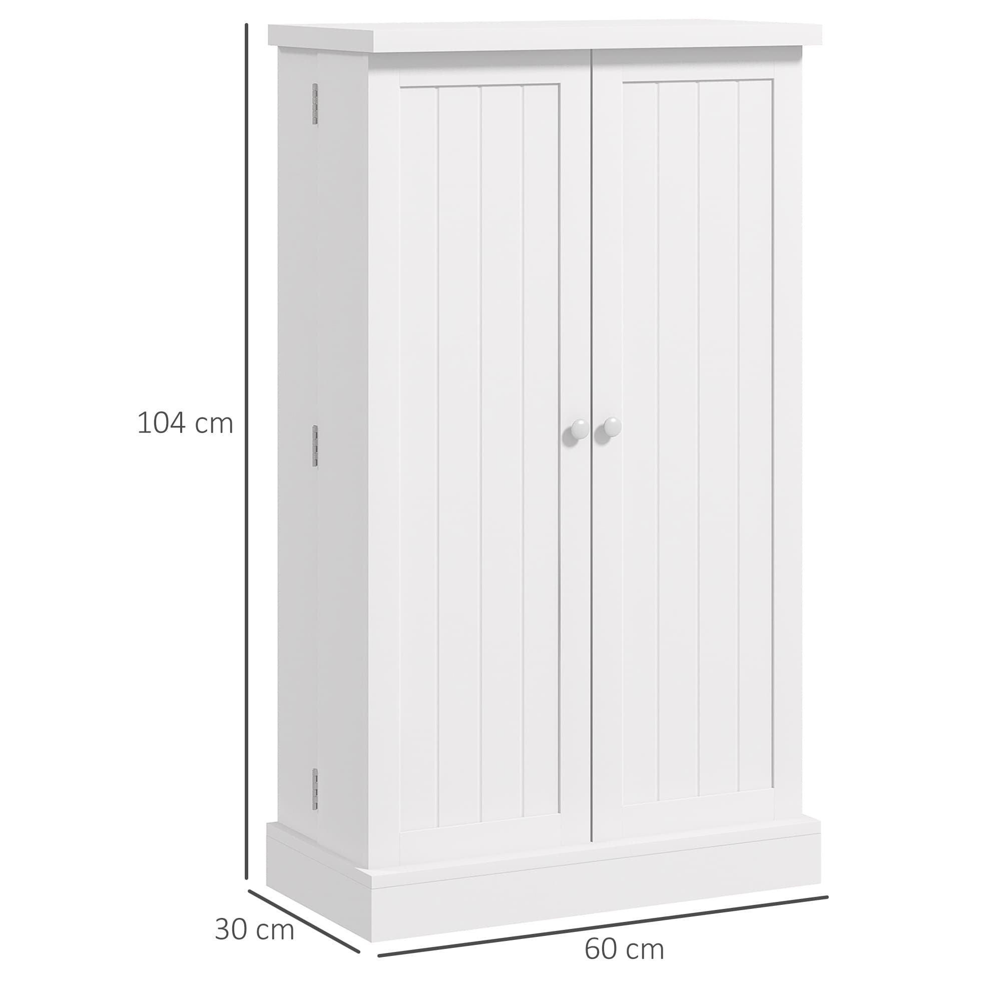 White Kitchen Pantry Cabinet for Everyday Storage - image 7