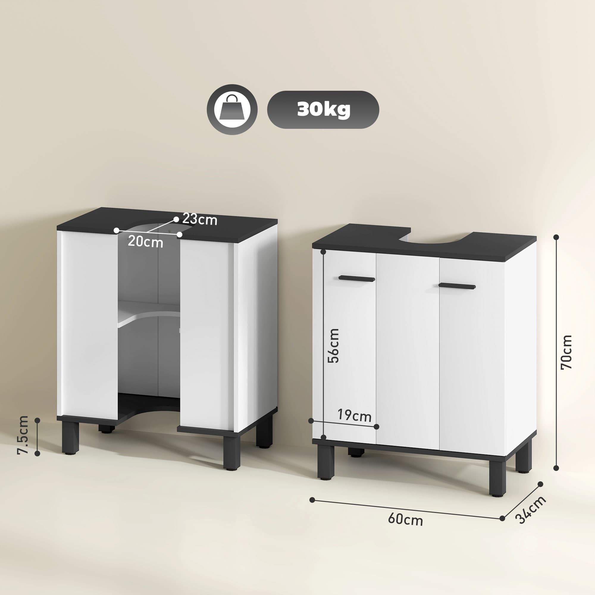 Transform Your Space with this Modern Under-Sink Cabinet - image 2
