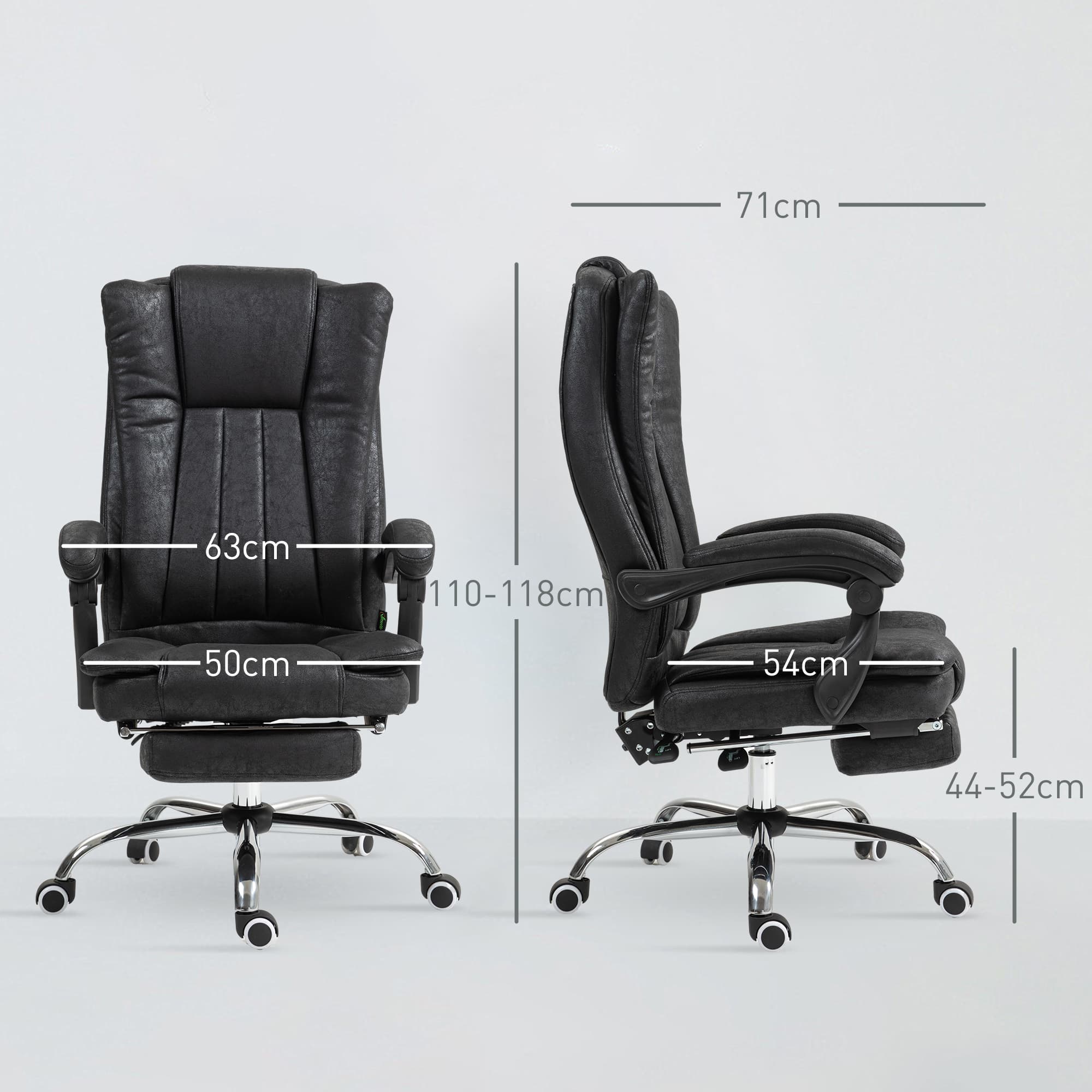 Transform Your Workday With the Vinsetto Reclining Office Chair - image 1