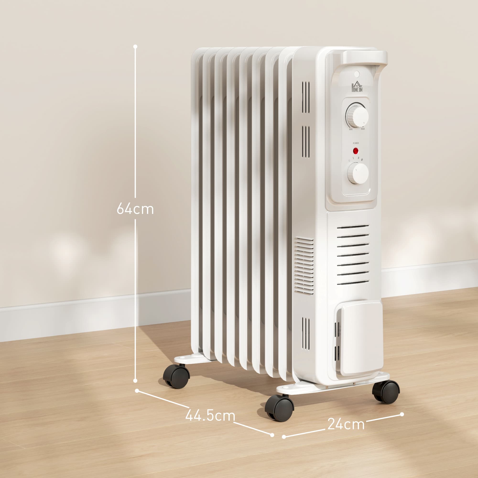 Premium 2000W Oil Filled Radiator for Effortless Heating - image 1