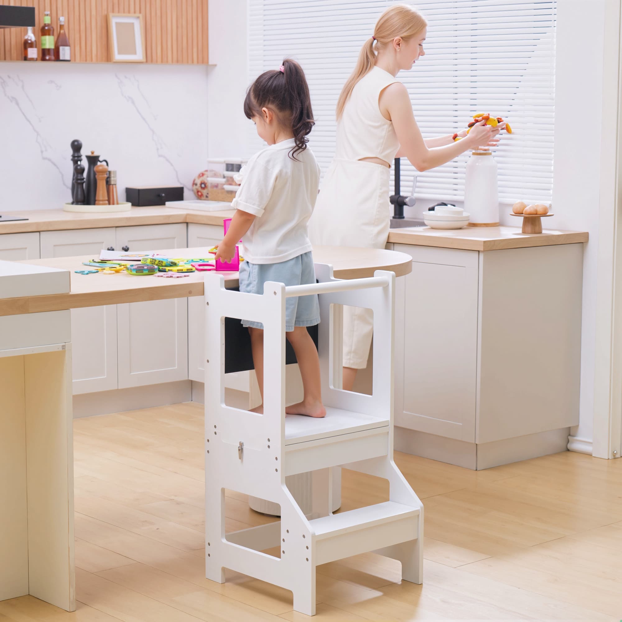 Empower Your Toddler with this 2-in-1 Kitchen Step Stool - image 2