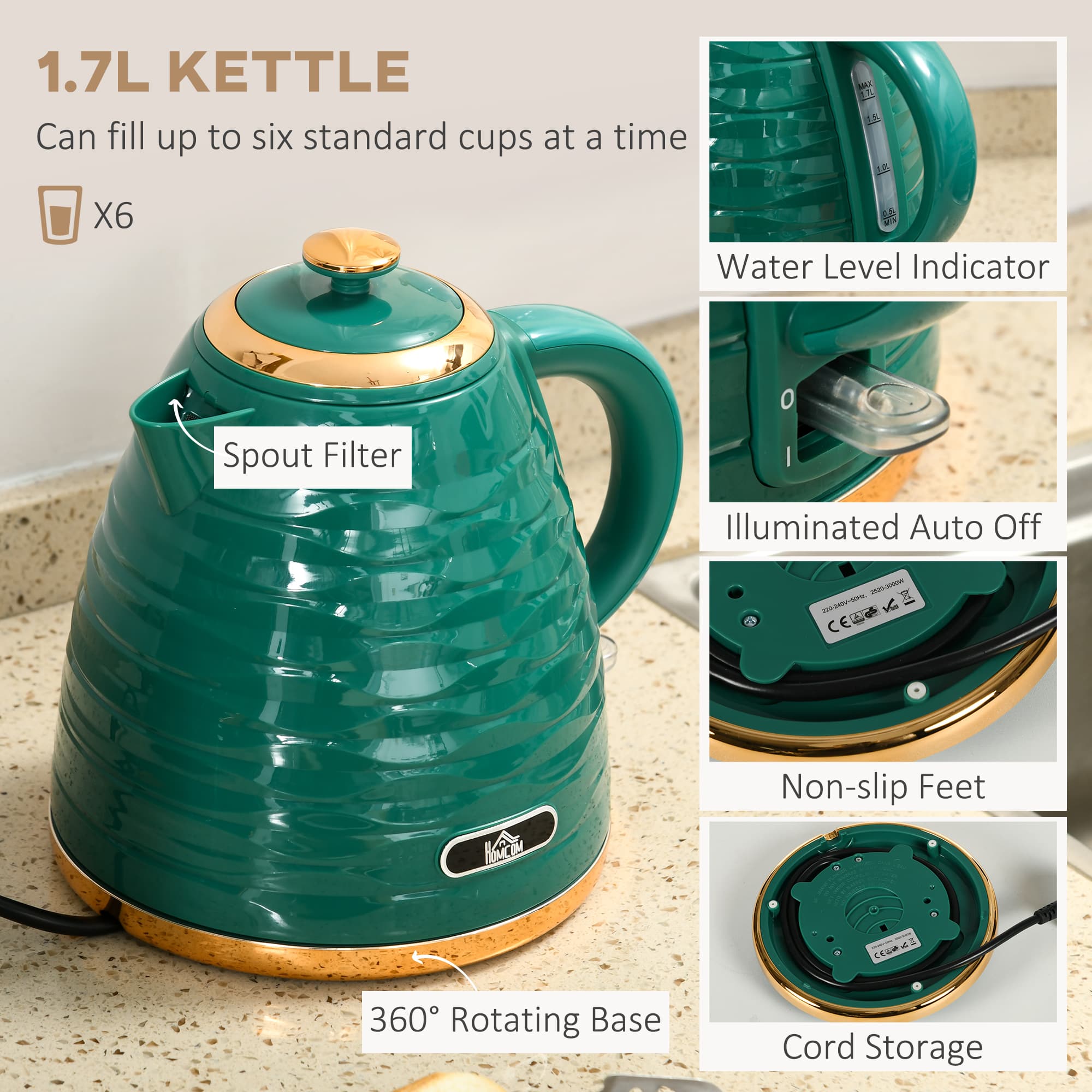 Match Your Morning Routine with This Green Kettle and Toaster Set - image 3