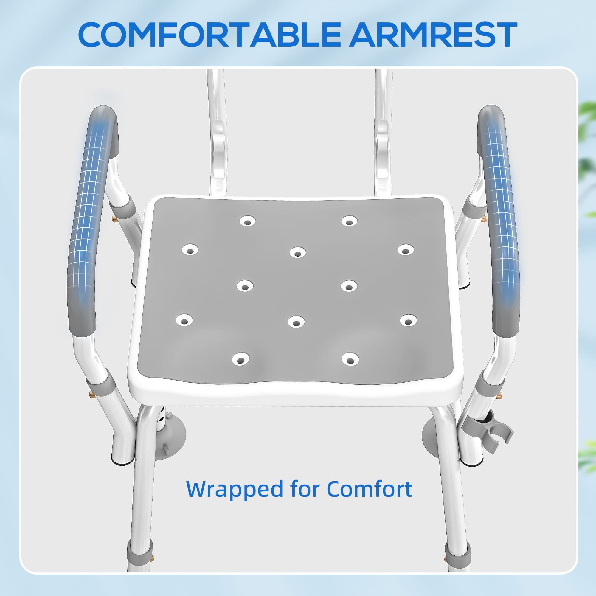 Discover Comfort with Our Adjustable Padded Shower Chair - image 5