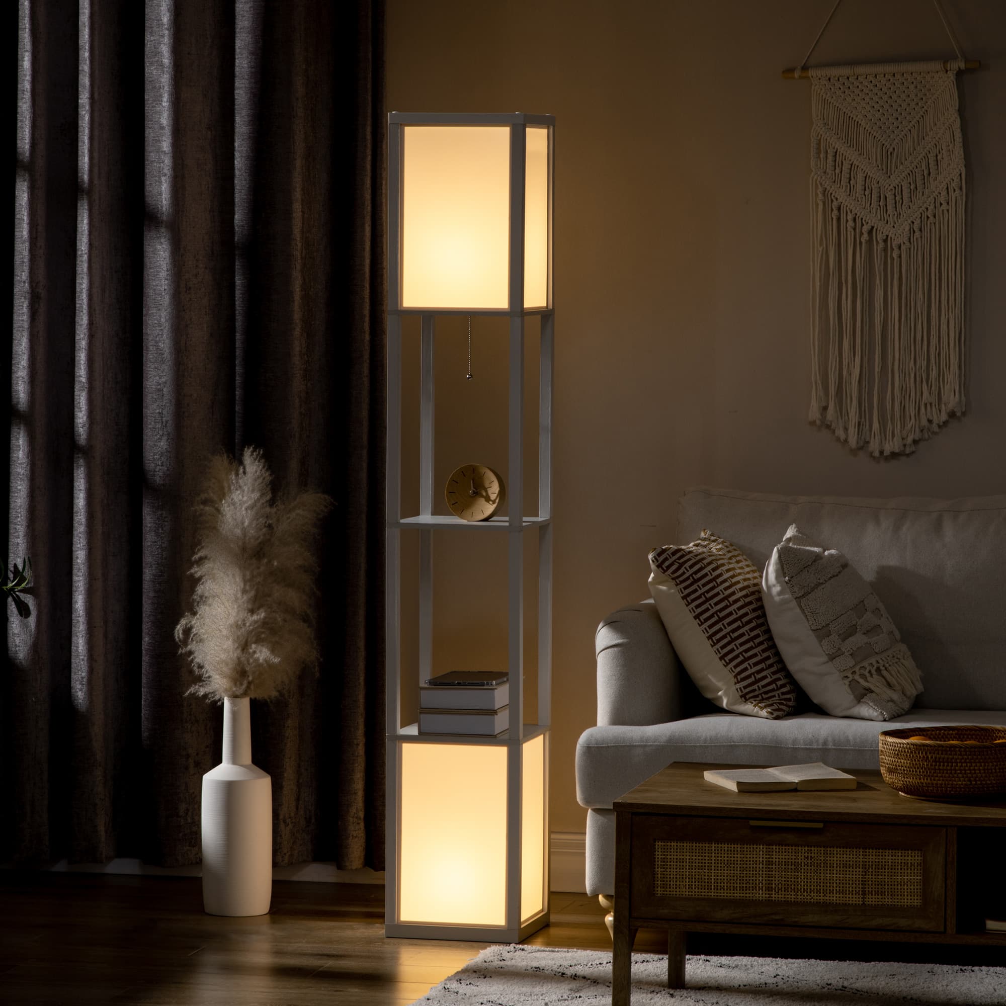 A Floor Lamp and Shelf Combined — Practical Light for Living Spaces - image 5