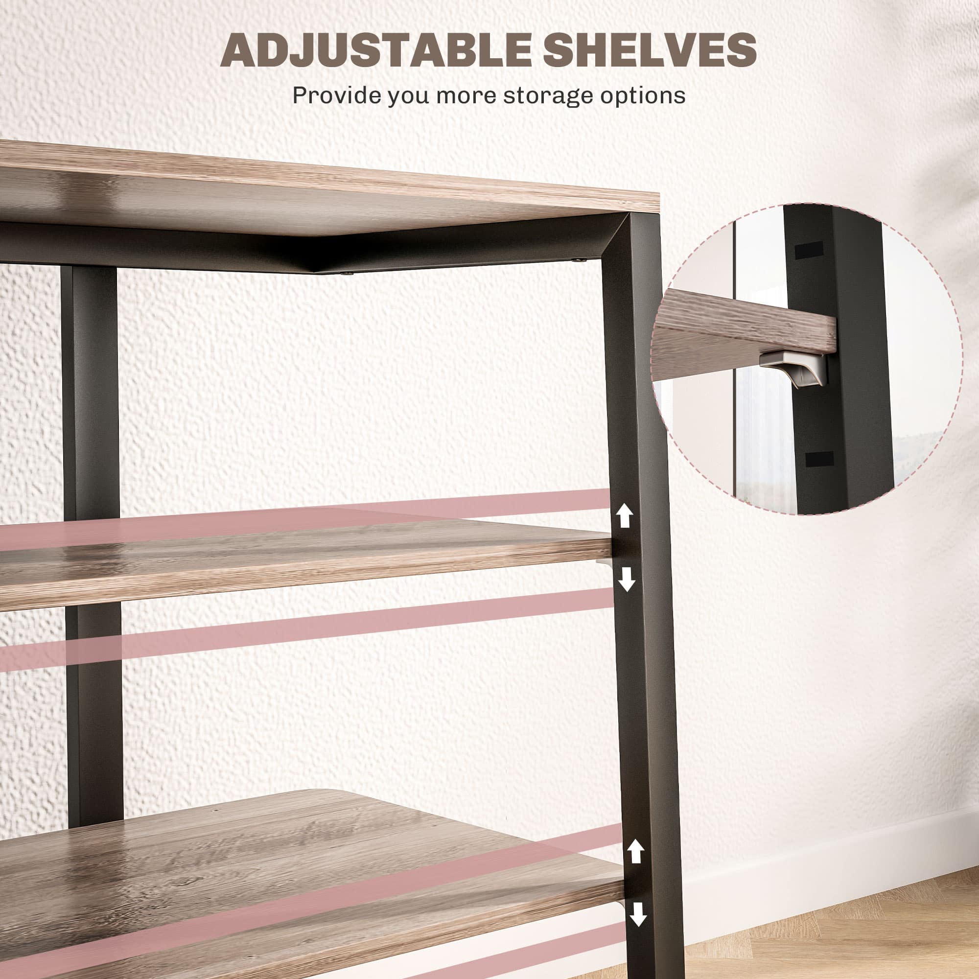 Transform Your Setup with this Grey 4-Tier HiFi Stand - image 3