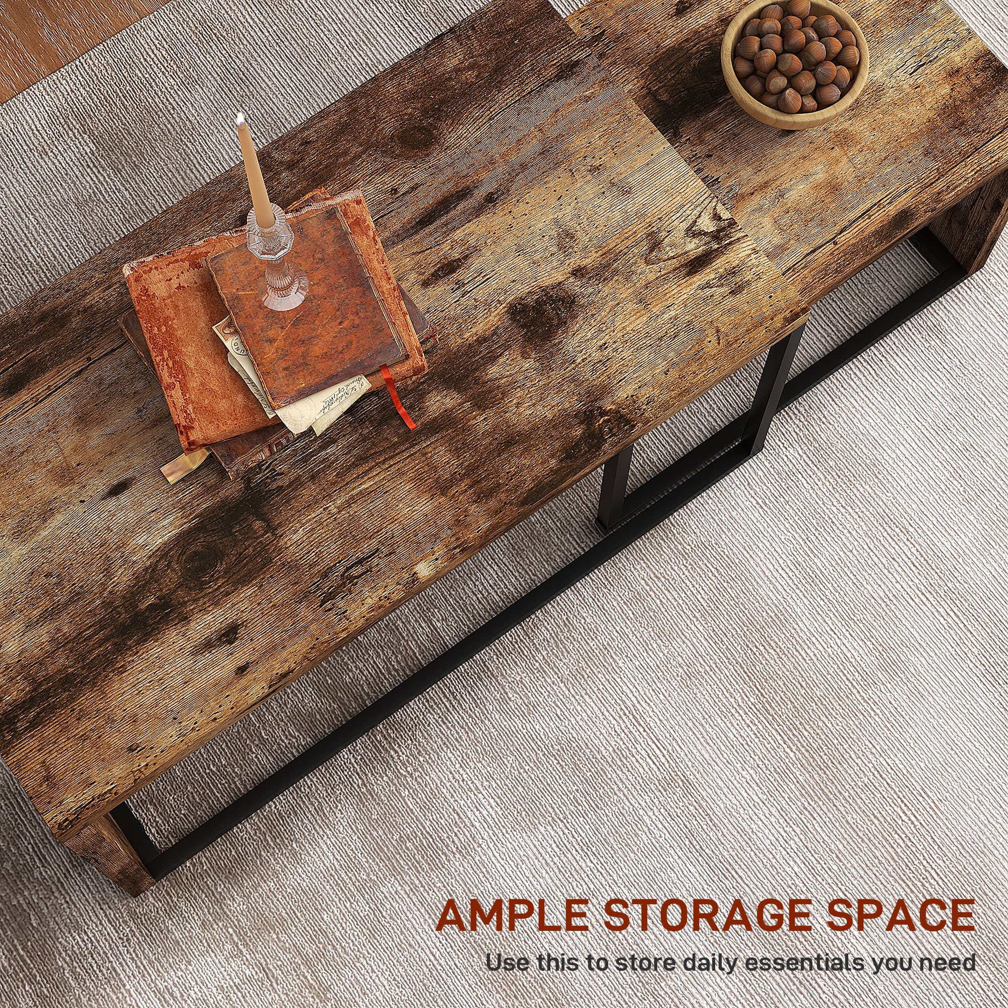 Versatile Rustic Brown Nesting Coffee Tables for Modern Homes - image 2