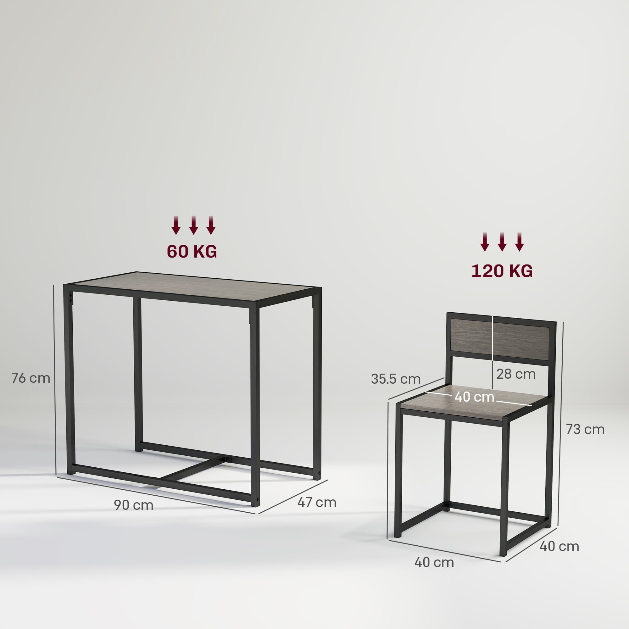 Transform Your Space with this Compact 2-Seater Dining Set - image 4