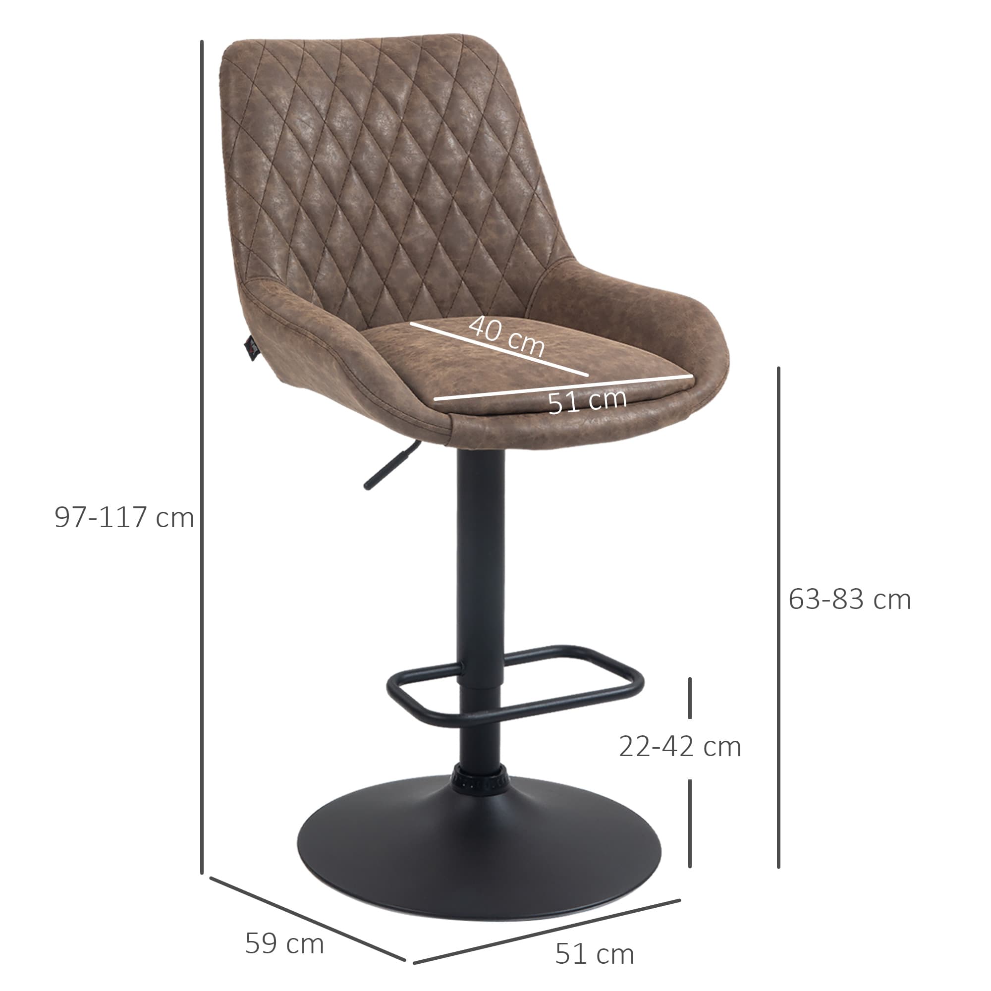 Transform Your Kitchen with Retro Faux Leather Bar Stools - image 2